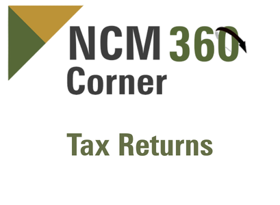 Tax Returns in NCM360