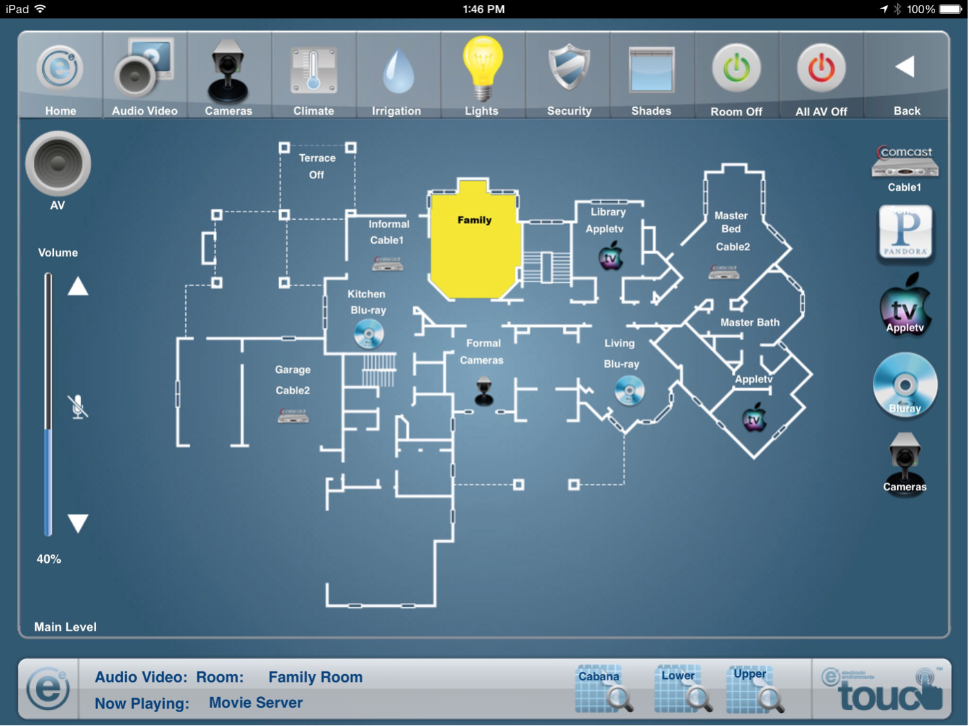 Elena (Aliena) Cai Home Automation App UI