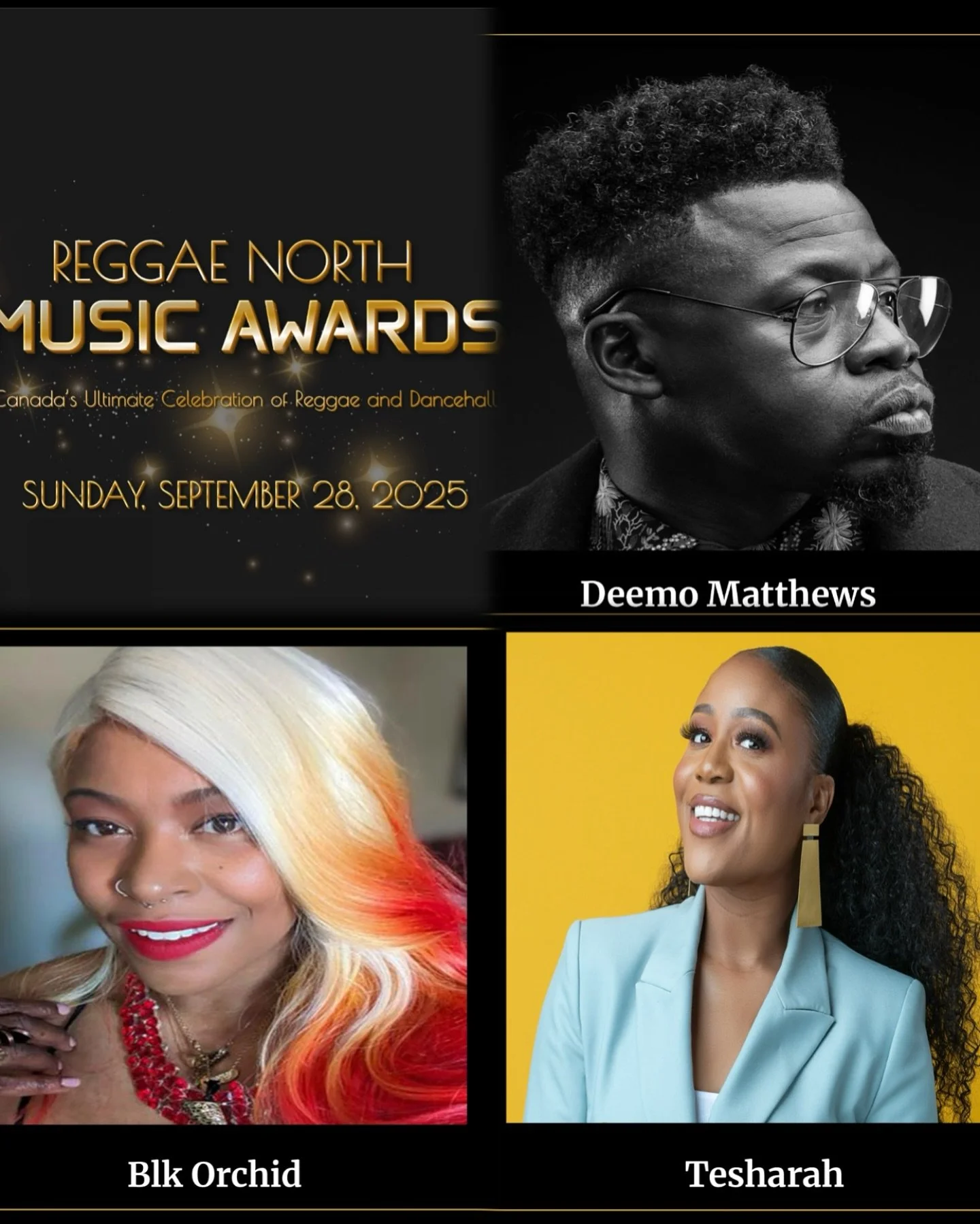 Congrats to our Blueprint fam! 🎉

We&rsquo;re beyond proud to celebrate three of our own who have just been nominated for a Reggae North Music Award!

Big love to @getthat_dm, @iamblkorchid, and @tesharah for this incredible recognition. 🔥🔥

Drop 