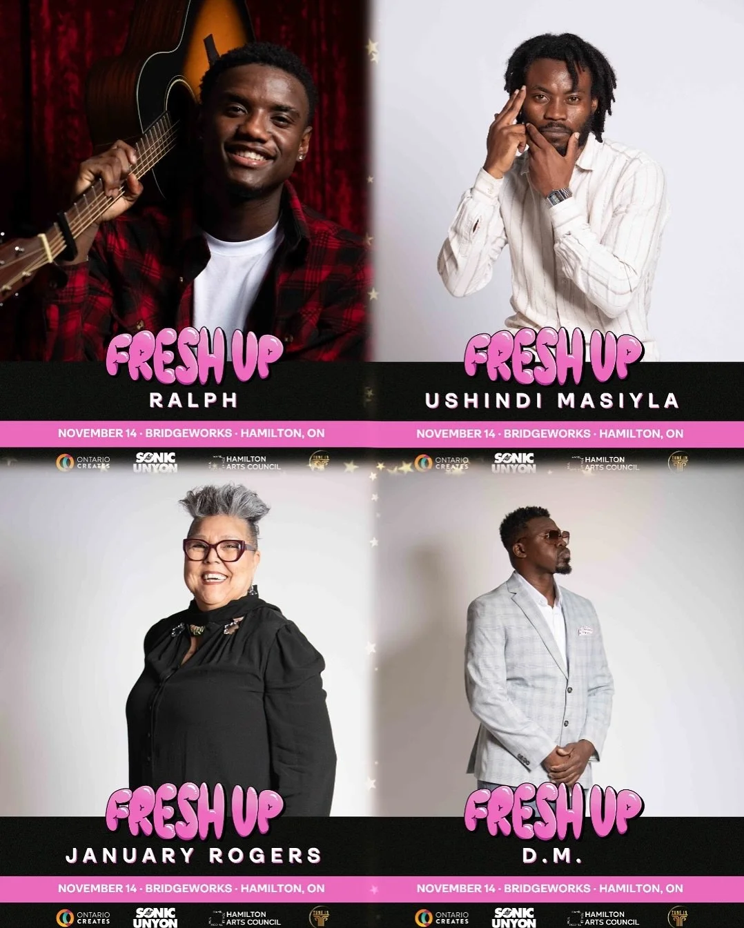 This Friday, our Blueprint finalists take the @freshupfest stage with @undergroundlive_tv. Opening sets by @januarymarierogers, @getthat_dm, @ushindimasilya, and @ralphnyoniofficial before a stacked headliner lineup. Be there and support the next wav