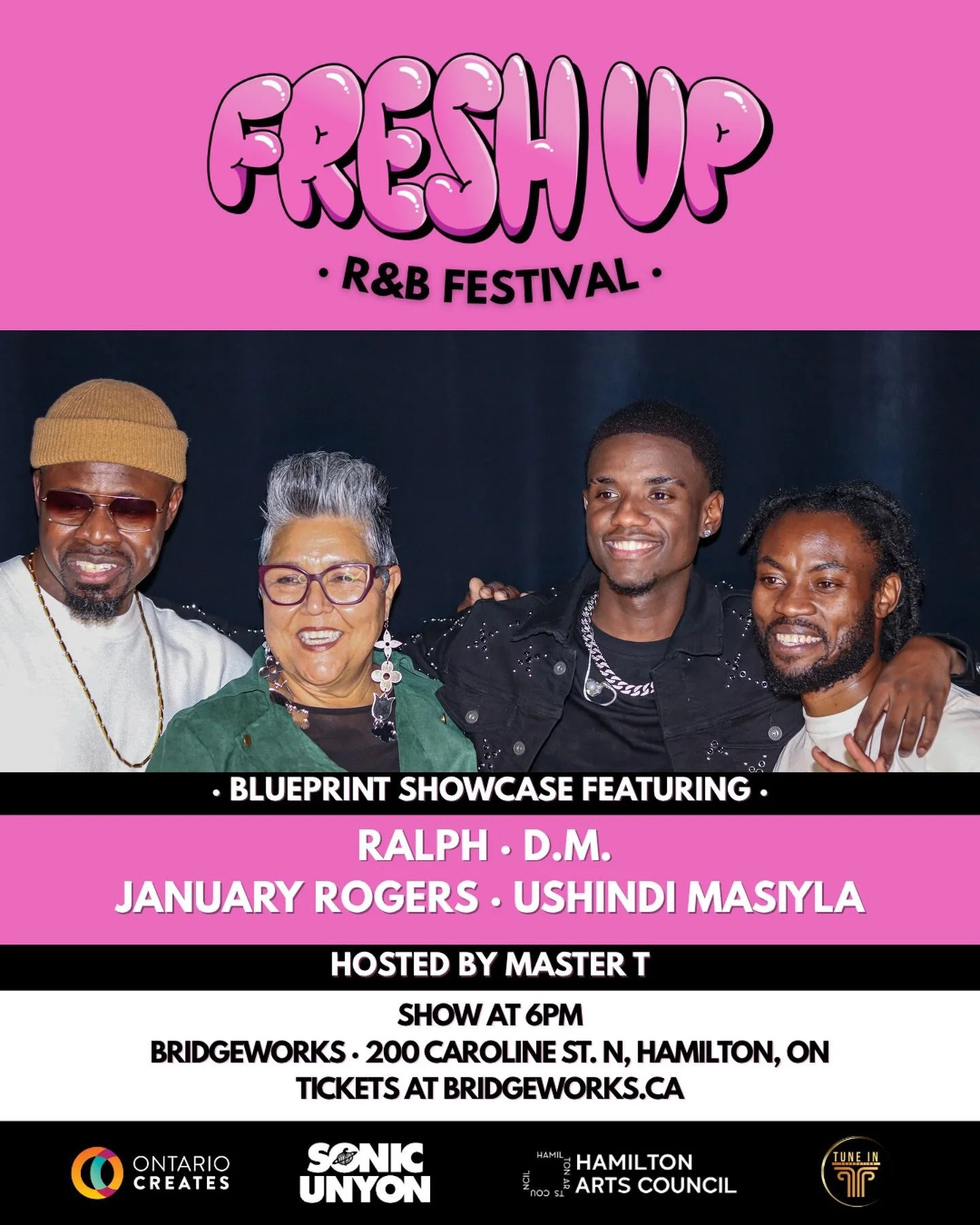 Fresh Up R&amp;B Festival x Blueprint Showcase ✨

What a night at Bridgeworks! Our Blueprint artists @ralphnyoniofficial , @getthat_dm , @januarymarierogers , and @ushindimasilya lit up the @freshupfest stage, backed by the incredible live band @unde
