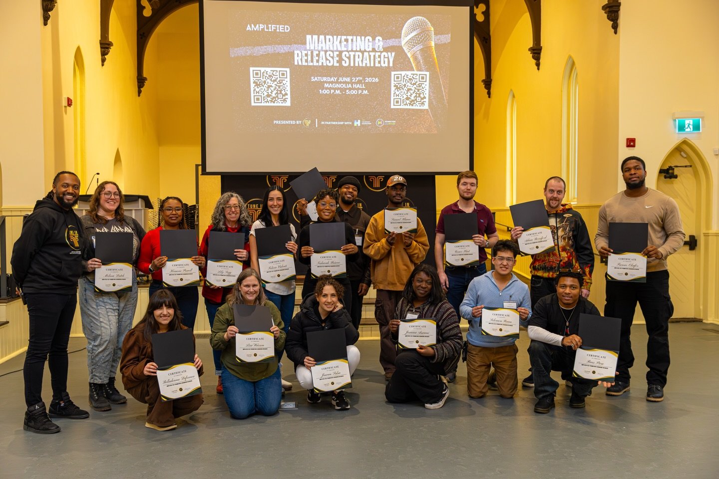 AMPLIFIED: Self Promotion &amp; Branding session was a powerful gathering of artists, creatives, and music professionals committed to growing their careers with intention.

Participants spent the afternoon learning how to clarify their brand, strengt