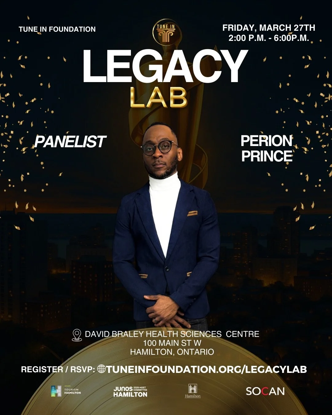 We&rsquo;re excited to welcome Perion Prince to the Legacy Lab panel.

Perion is the Senior Producer of The Block on CBC Music, a national platform dedicated to showcasing Black music and culture across Canada and amplifying emerging artists.

At Leg