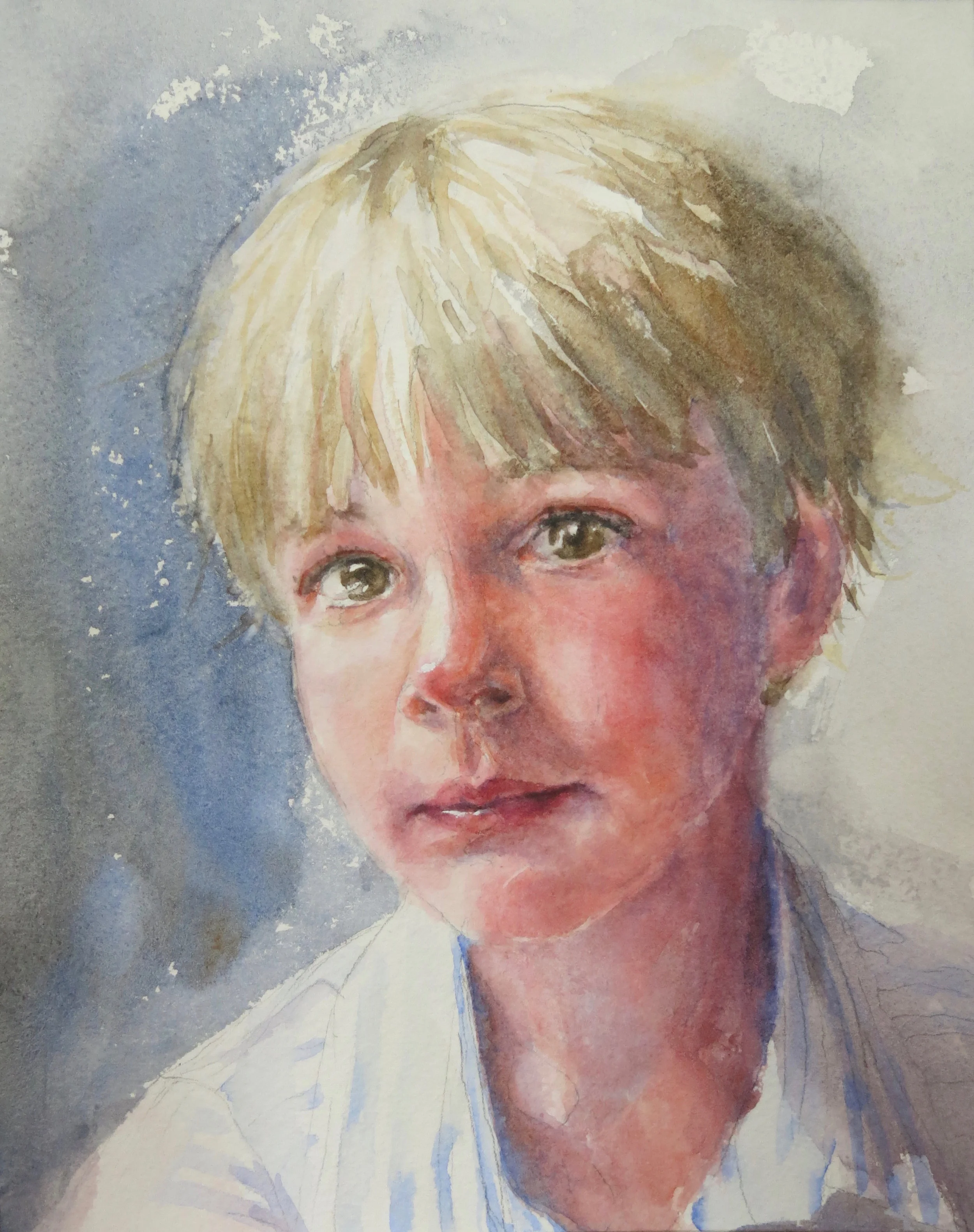Will Watercolor on paper, 10 x 8 “ SOLD