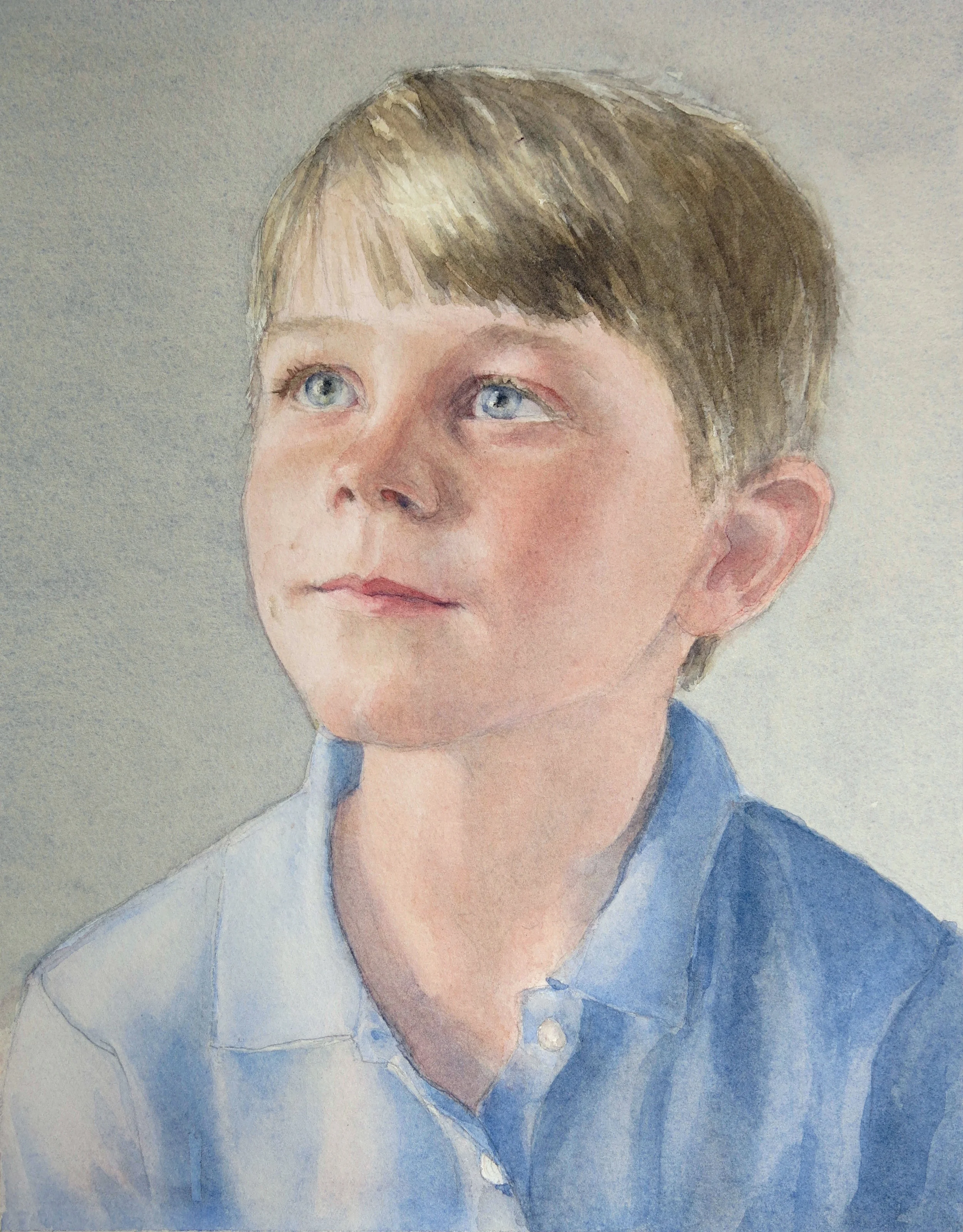 Preston Watercolor on paper, 10 x 8” SOLD