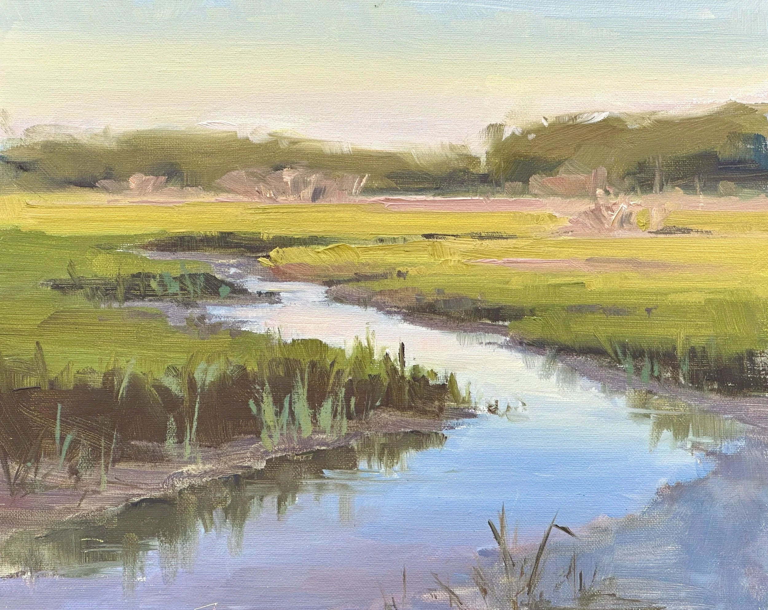 Morning Light on Marsh