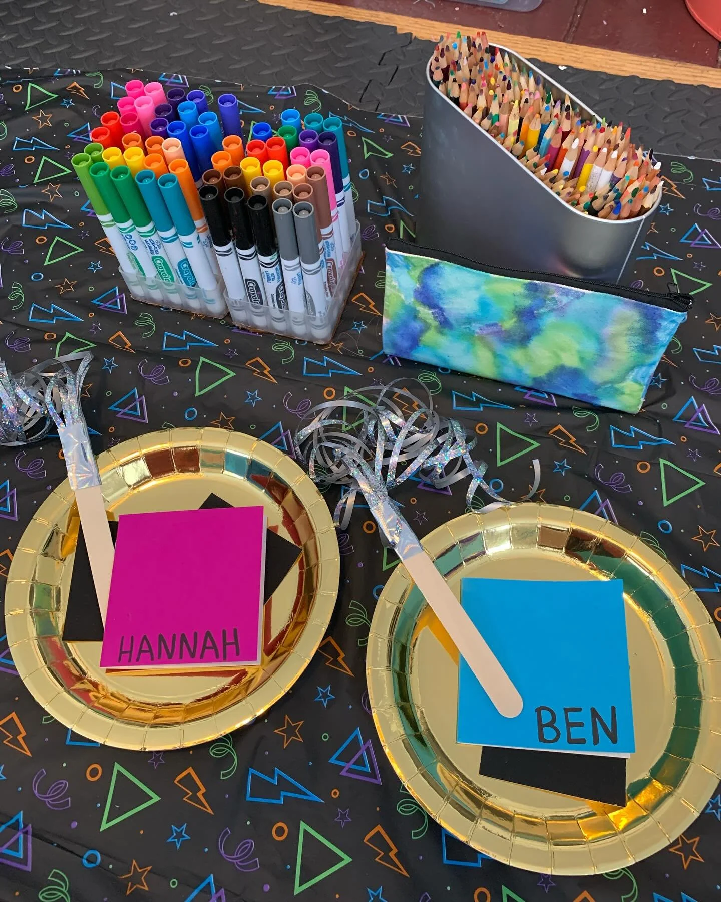 Finalizing the set up for an upcoming party. It&rsquo;ll be my biggest party to date (30+!!) and if there is anything I learned about teaching art to kids, it&rsquo;s the more prep, the better. Every bit of prep saves you in the moment.  Each kid get