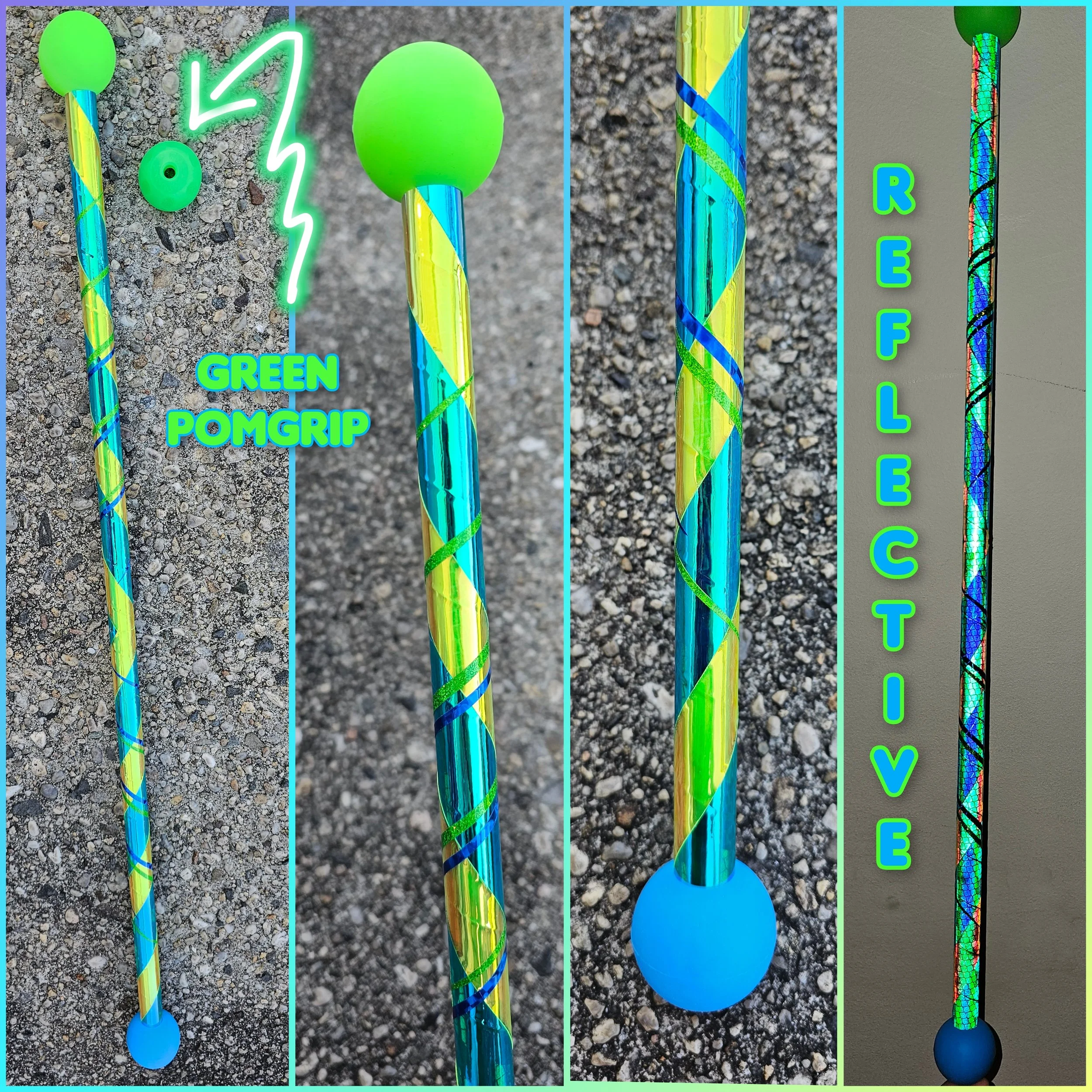 Strange Sightings - Reflective Contact Wand