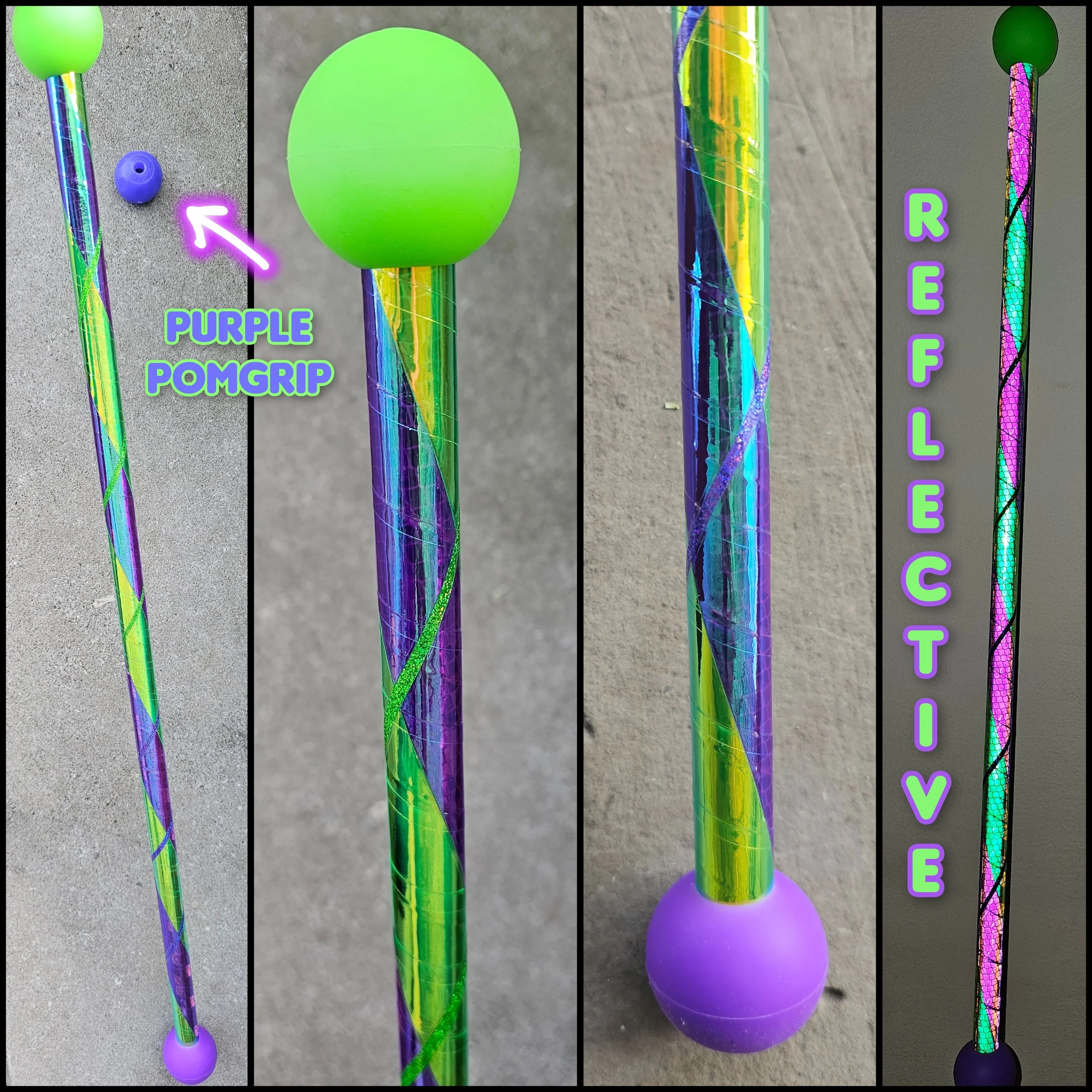 Last Laugh - Reflective Contact Wand
