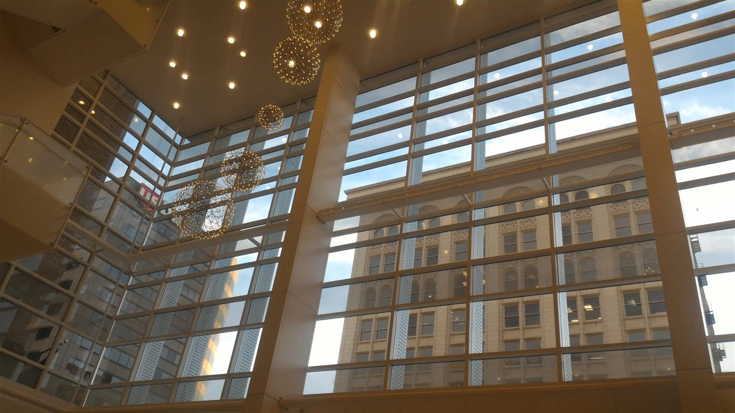 ...to the foyer of downtown's Eccles Theater for a Broadway Show ... © Ski Travel Guru
