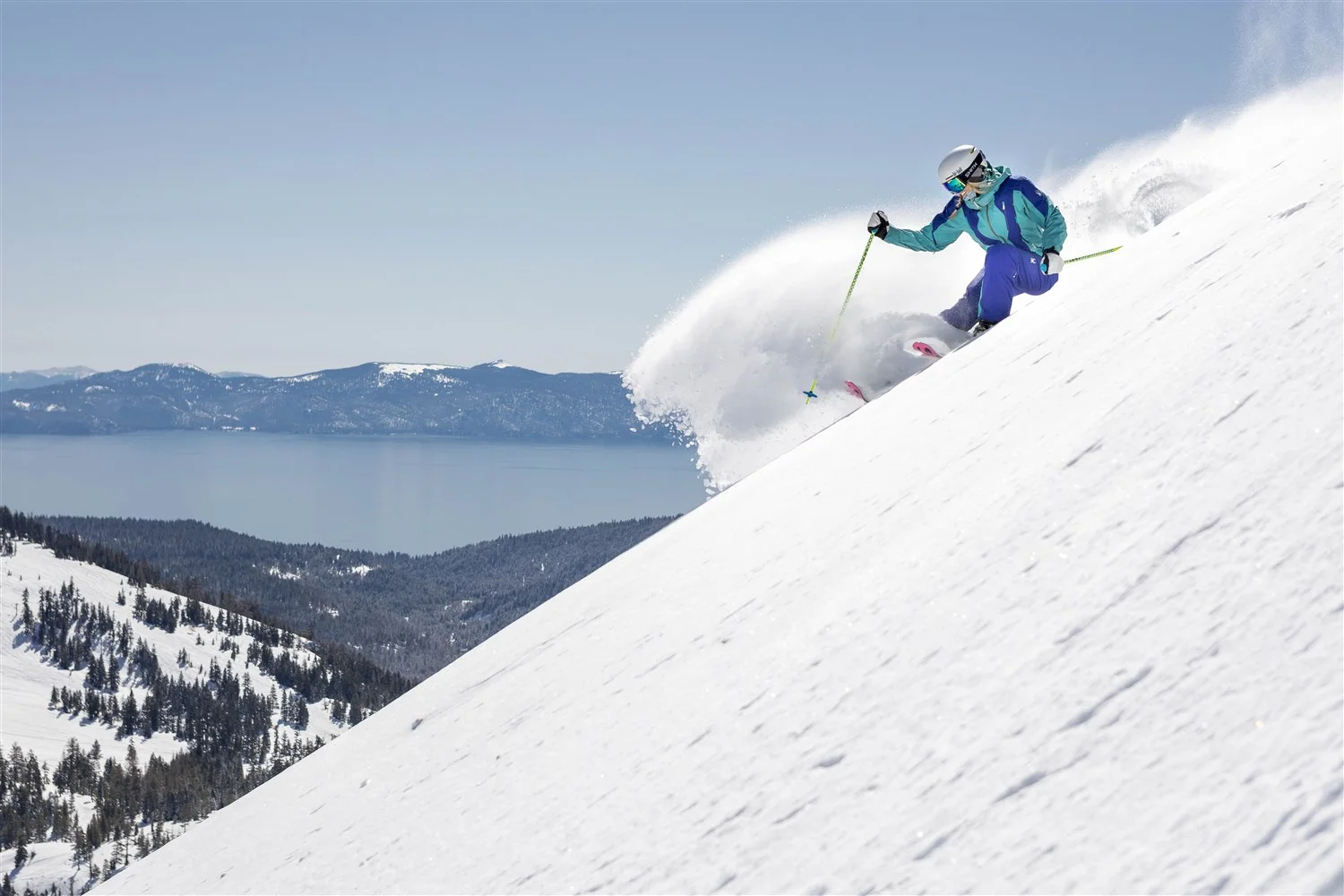 Alpine Meadows and its gorgeous Lake Tahoe views are located 20 minutes from downtown Truckee. Courtesy Squaw Valley-Alpine Meadows