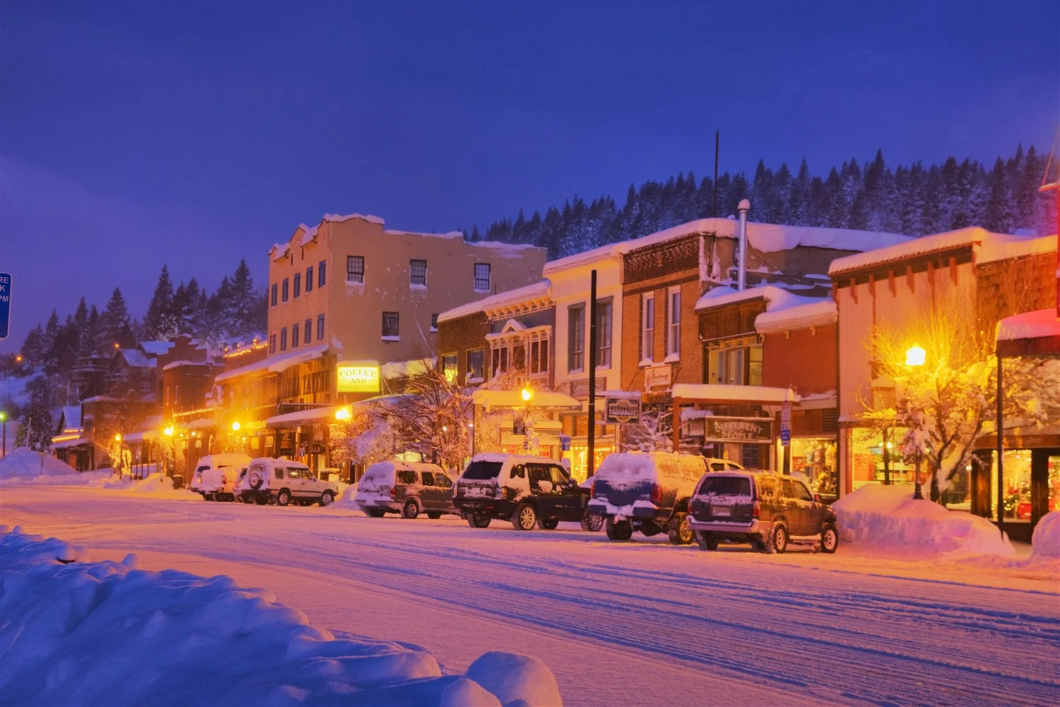 Truckee's authentic historic center dates to the 1860s, although most existing historic buildings date to 1913, after a series of devastating fires prompted the community to rebuild with brick, mortar and stone. Bill Stevenson | Courtesy Truckee Chamber of Commerce