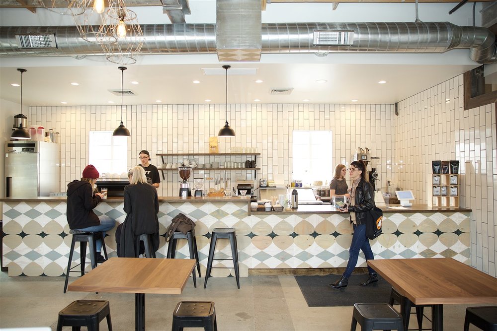 Publik's emphasis is on small batches and light roasts, which lets coffee aficionados taste differences between beans. Courtesy Publik Coffee Roasters