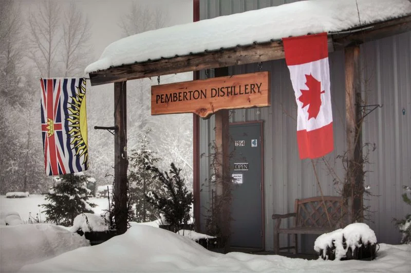 Pemberton Distillery launched in 2008, well before British Columbia’s new wave of craft distillers. Its production plant is located a 30-minute drive north of Whistler Village, in the Pemberton Business Park. Shane Roy
