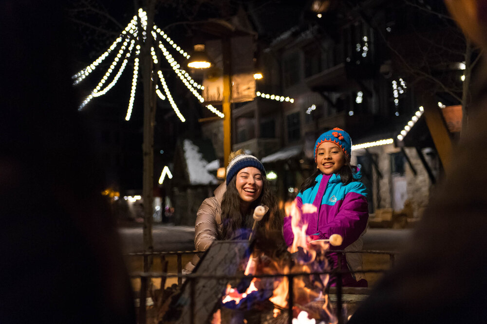  S’mores are a daily ritual in the Village at Northstar.  © 2015 Tomas Cohen | Courtesy Vail Resorts  