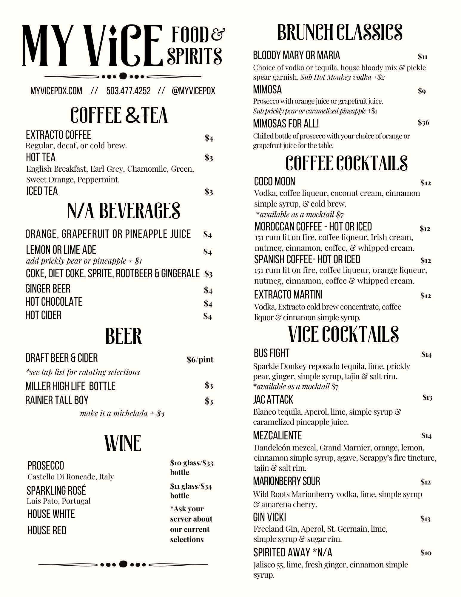 My Vice Food Spirits Restaurant Bar In SE Portland OR Dine in my-vice-food-spirits-restaurant-bar-in-se-portland-or-dine-in