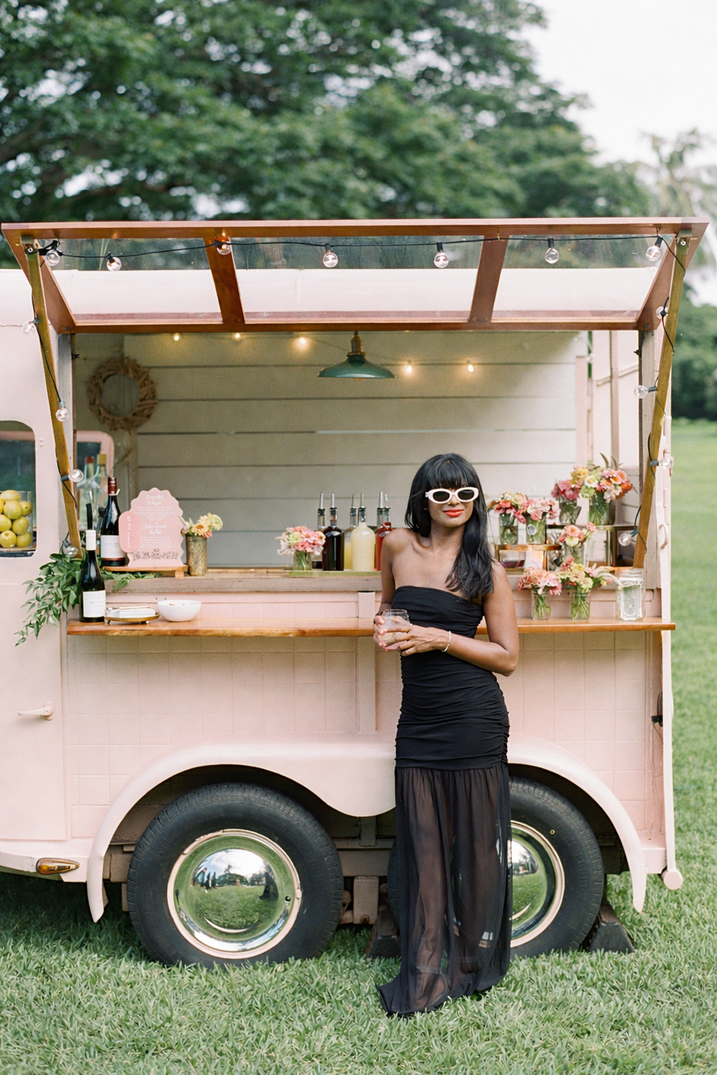 Autie Sue vintage horse trailer bar