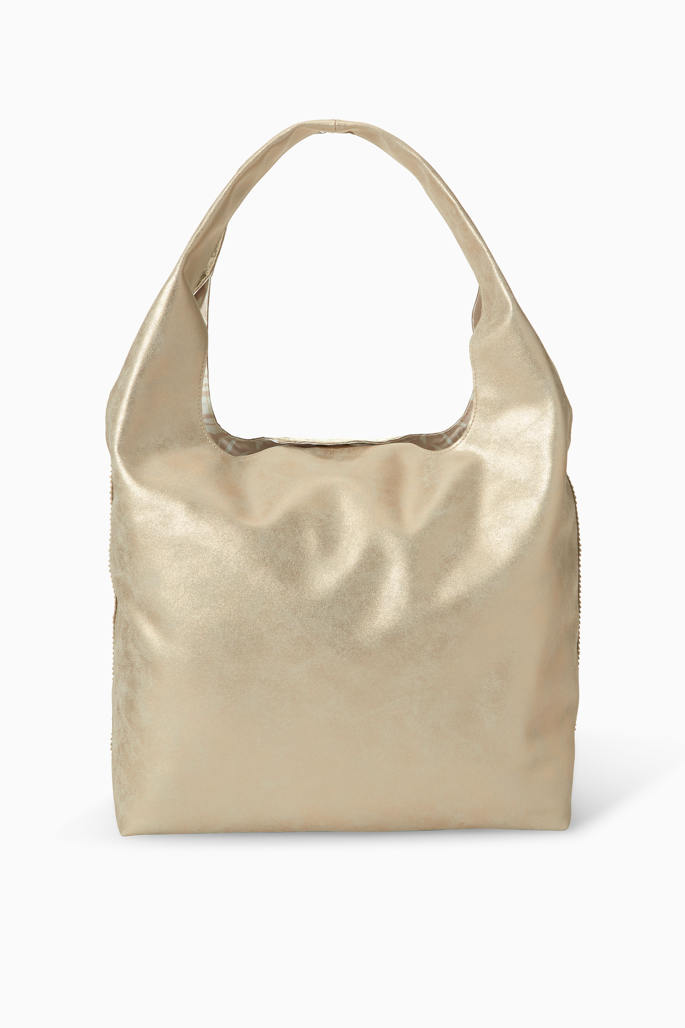 Switcharoo Gold Tote (matte side)
