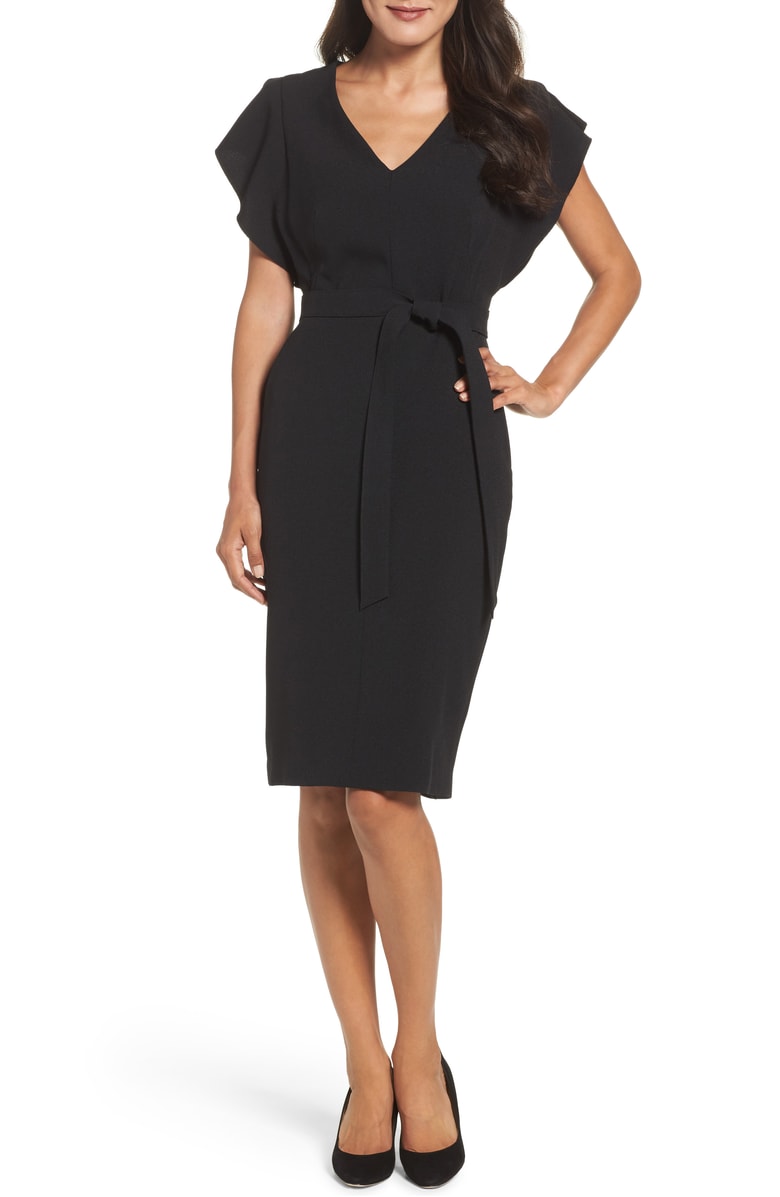 Black Ruffle Sheath Dress.jpg