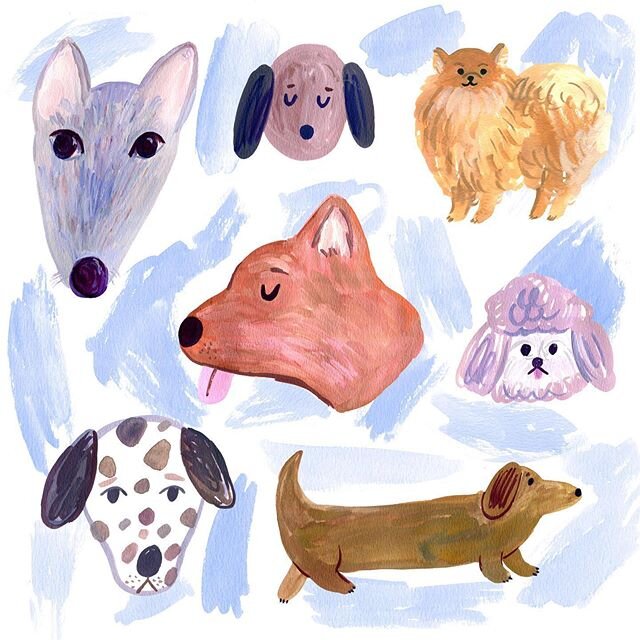 Vote for my kooky dog pattern in the @gormanclothing comp today from 12pm! My pattern is listed under &lsquo;D&rsquo; for Dolphin, Emily. I&rsquo;ll chuck the link in my bio! 🐶🐩🐕
.
.
.

#gormanclothing #gormanclothingcollab #illustration #dogillus