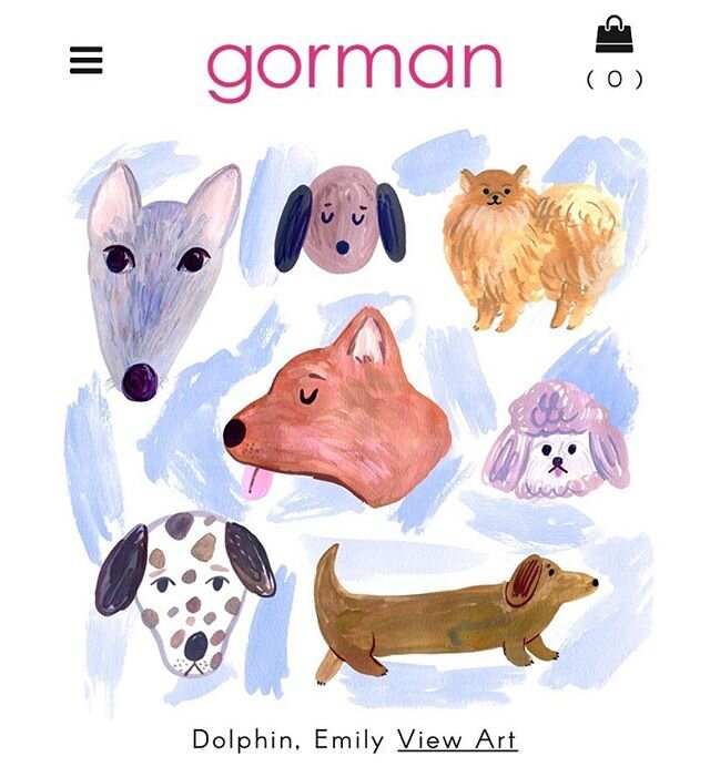 Voting is live! You can vote for my kooky dog pattern for 🐕🐩🐶@gormanclothing #gormanclothingcollab competition! I&rsquo;ve popped a link in my bio. You can find me under D for Dolphin, Emily. If you vote you also have a chance of winning a $2000 v