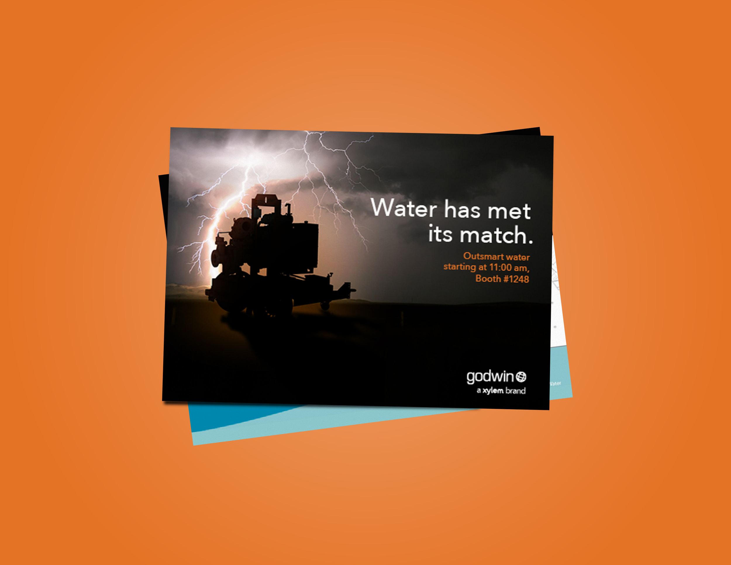 Teaser launch event postcard