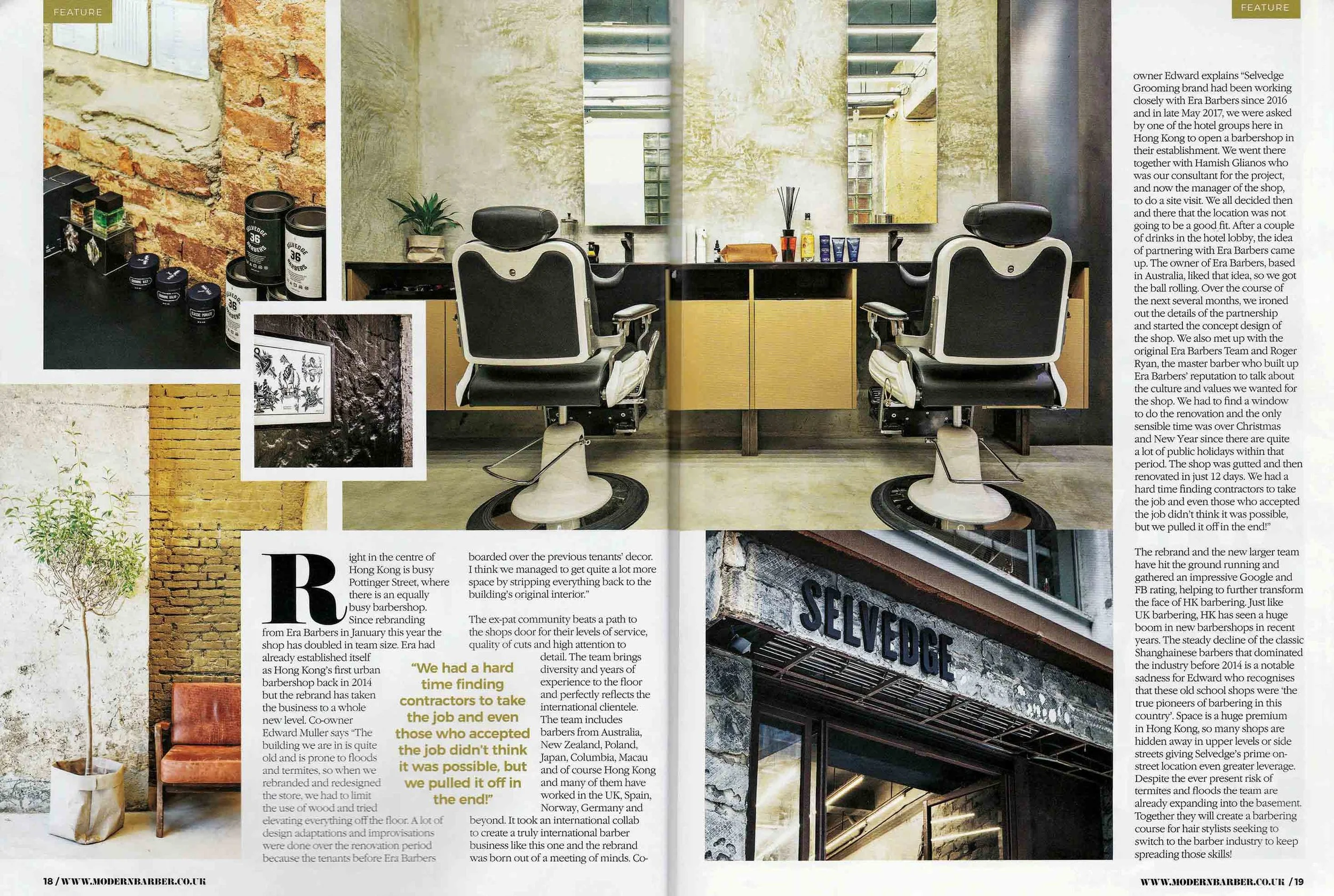 Modern Barber Magazine UK, Issue 20 Oct - Dec