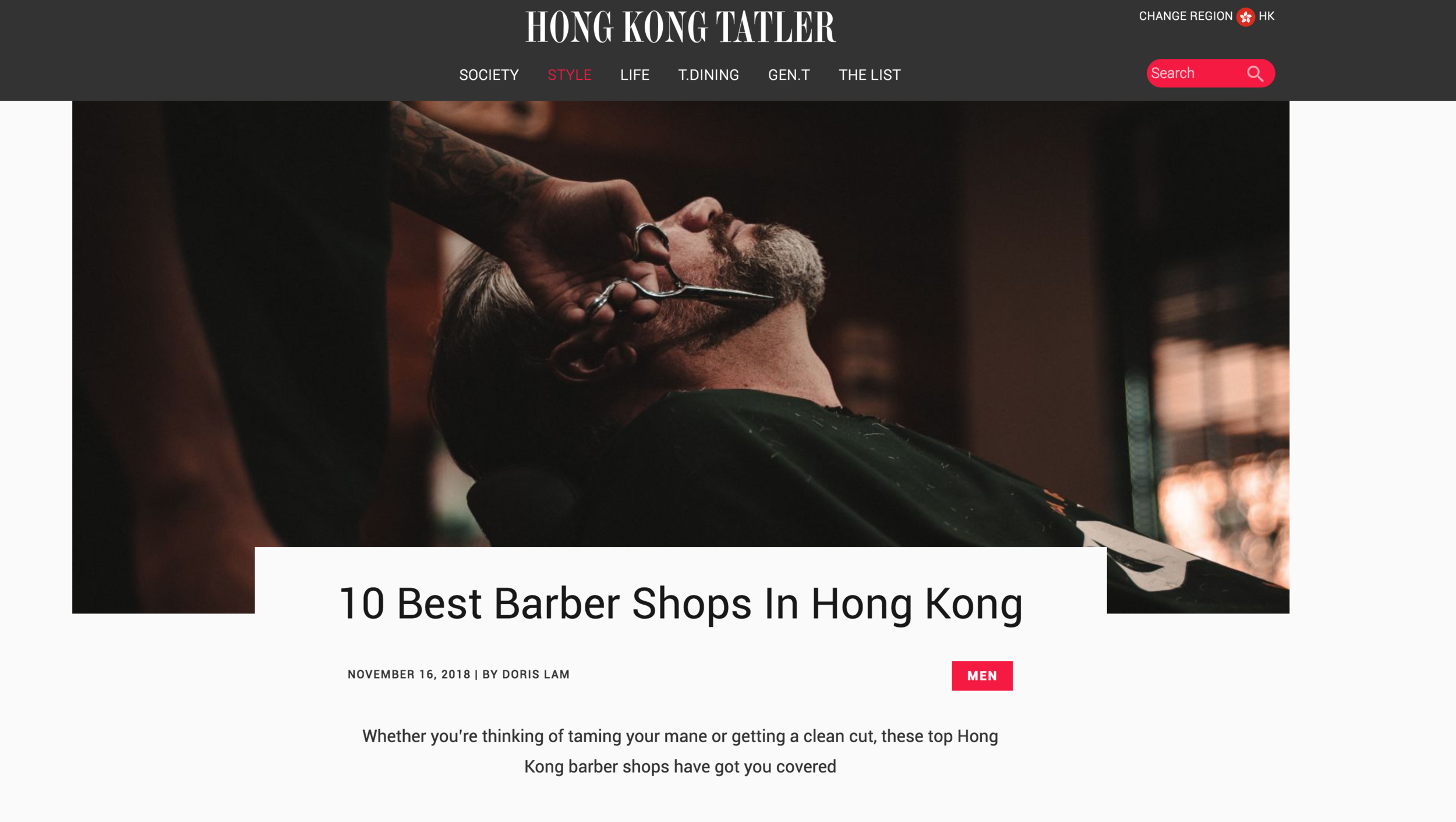 10 Best Barber Shops in Hong Kong - Hong Kong Tatler (EN)