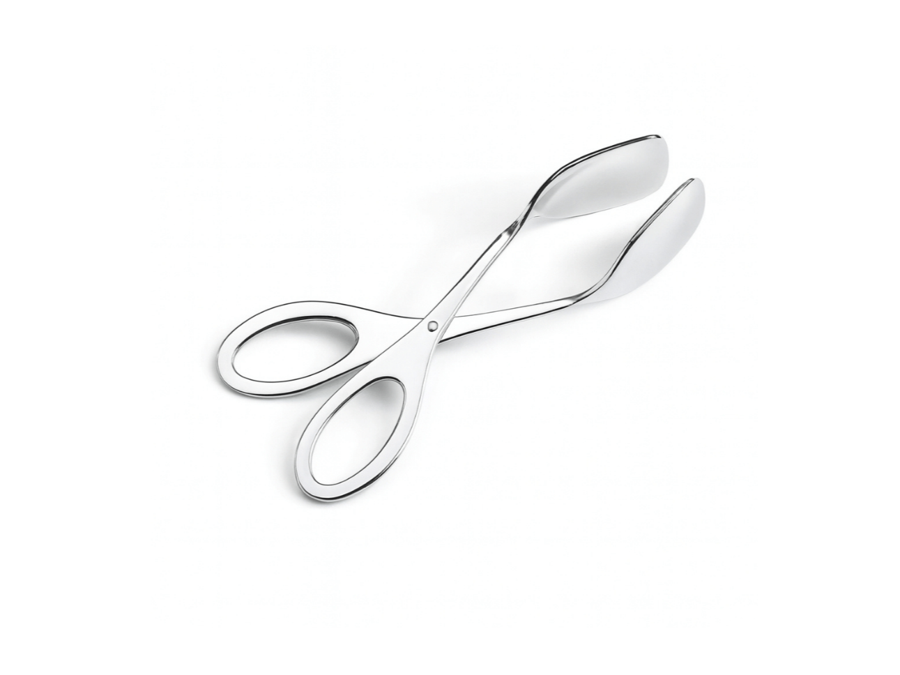 Melissa Scissor Tongs - Silver