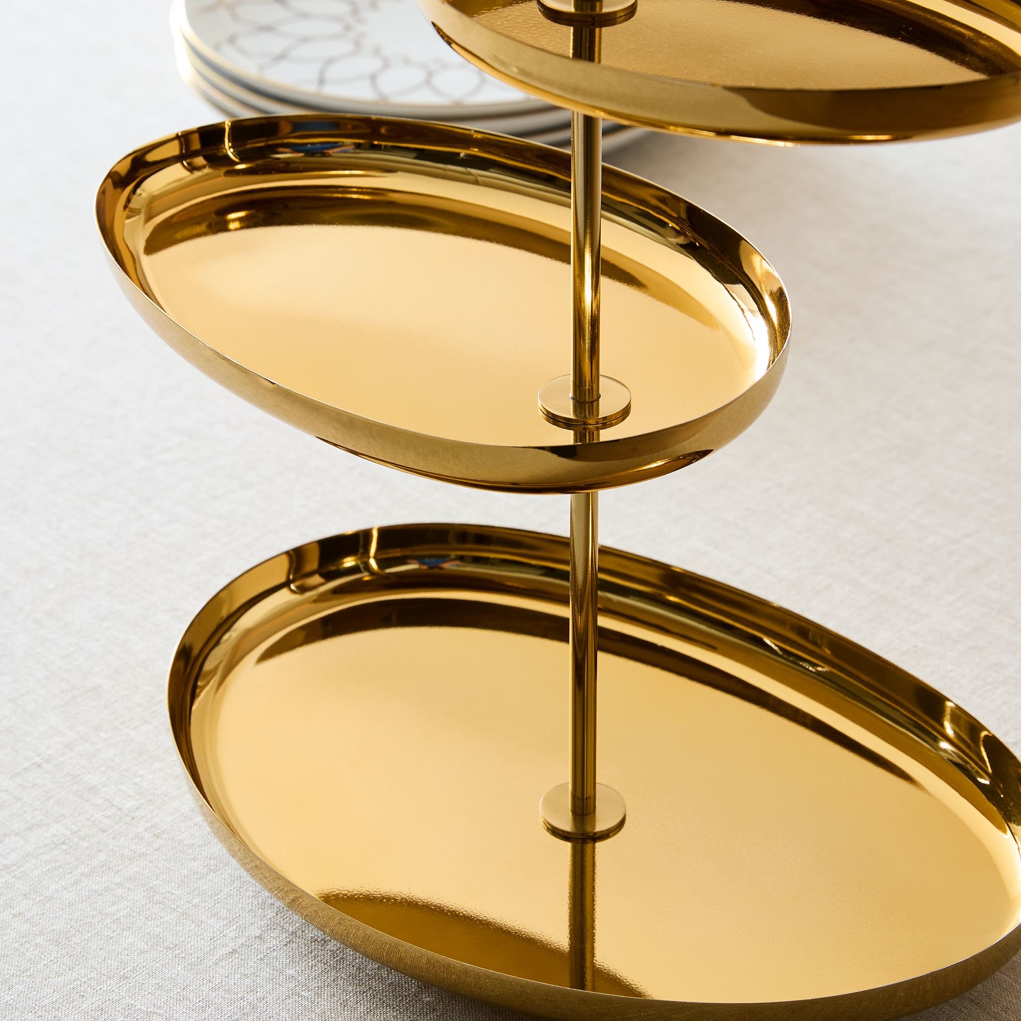 Sideserve Stone & Gold Tiered Stand Close.jpg