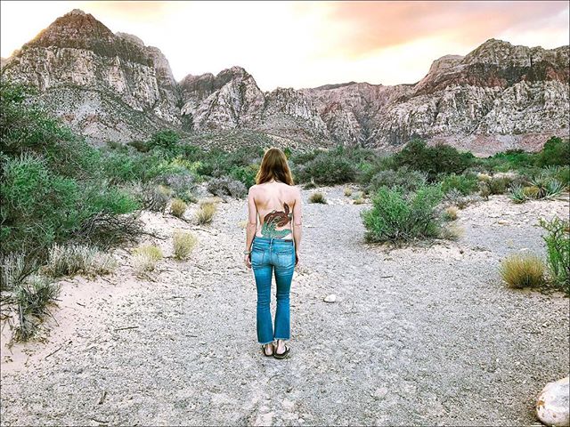 In the middle of nowhere and free as a bird! #desertvibes
.
.
.
.
.
#getoutside #free #sunset #whyweadventure