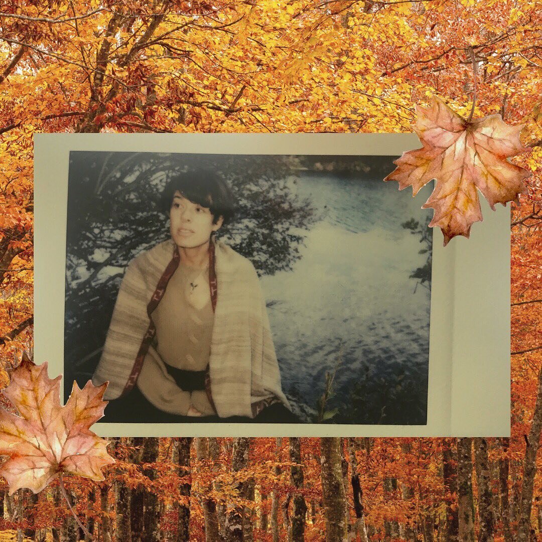 I took this Polaroid of myself at the height of fall, but didn&rsquo;t post the accompanying story. I&rsquo;d gone into the woods to sing to myself, after something very special happened on the drive over. Now, as my family and I are approaching a ye