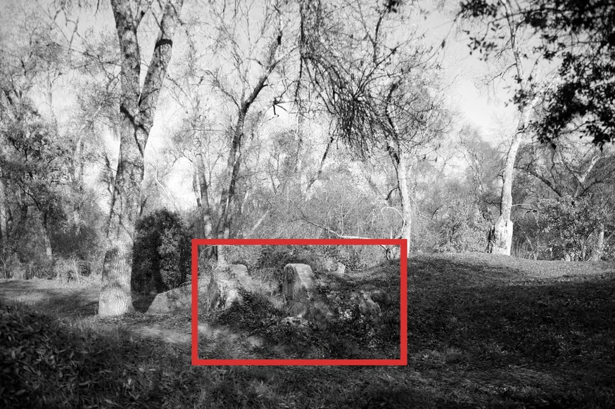 Vestiges of defensive architectures of the Spanish Civil War./ Archive of the artist Casa de Campo(Madrid, 2014)