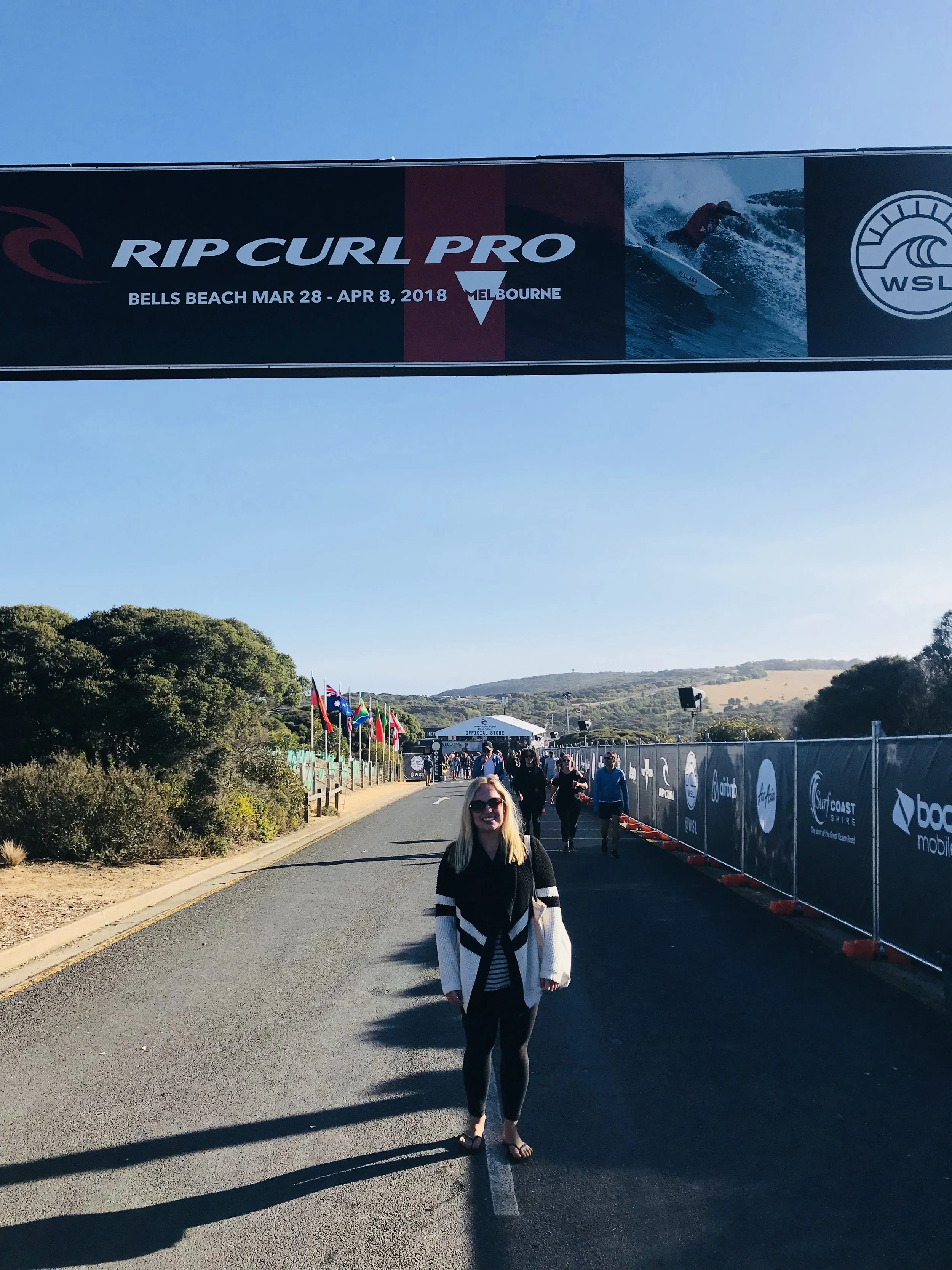 Watching Our First Surfing Competition