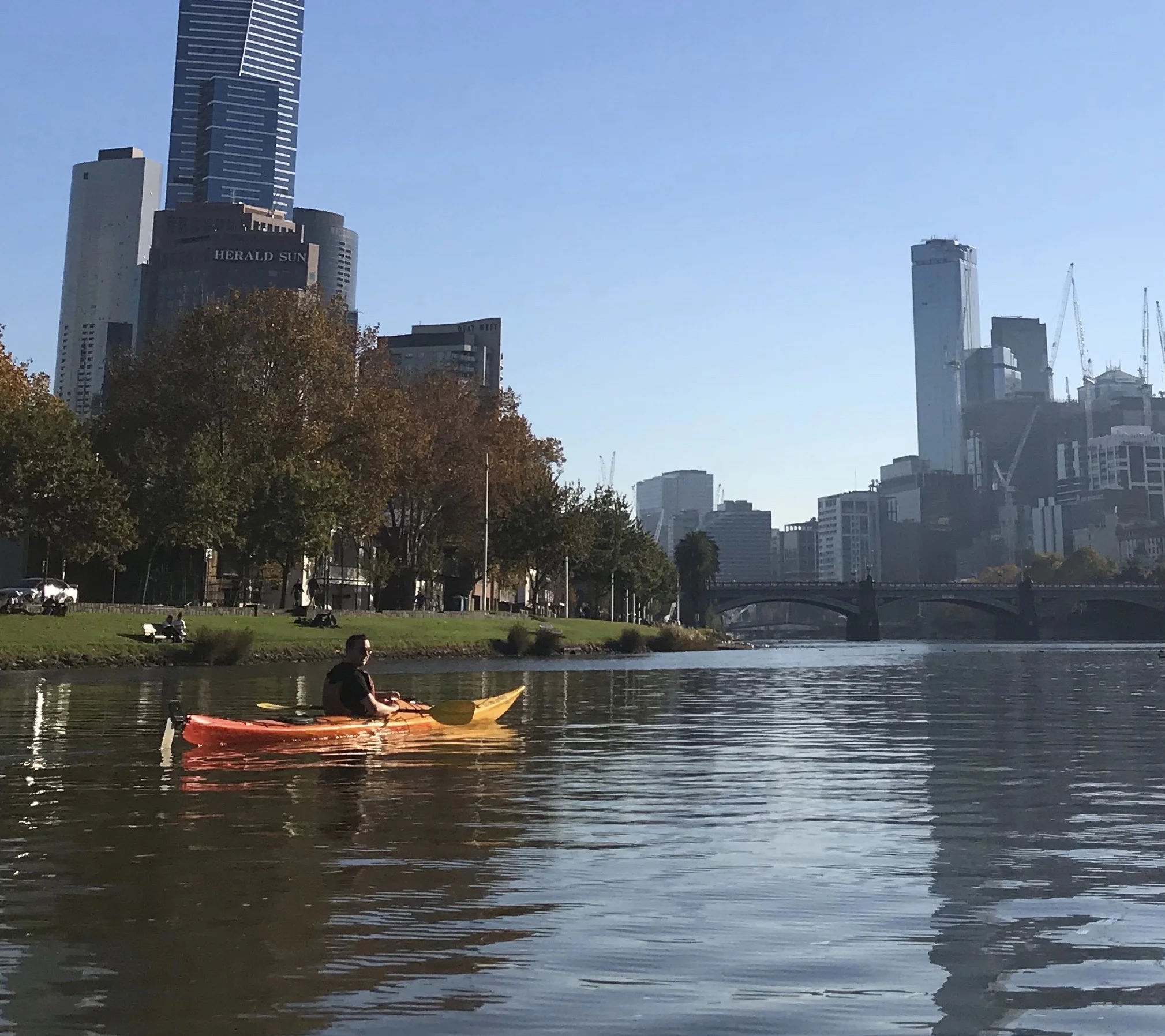 Kayaking in Melbourne