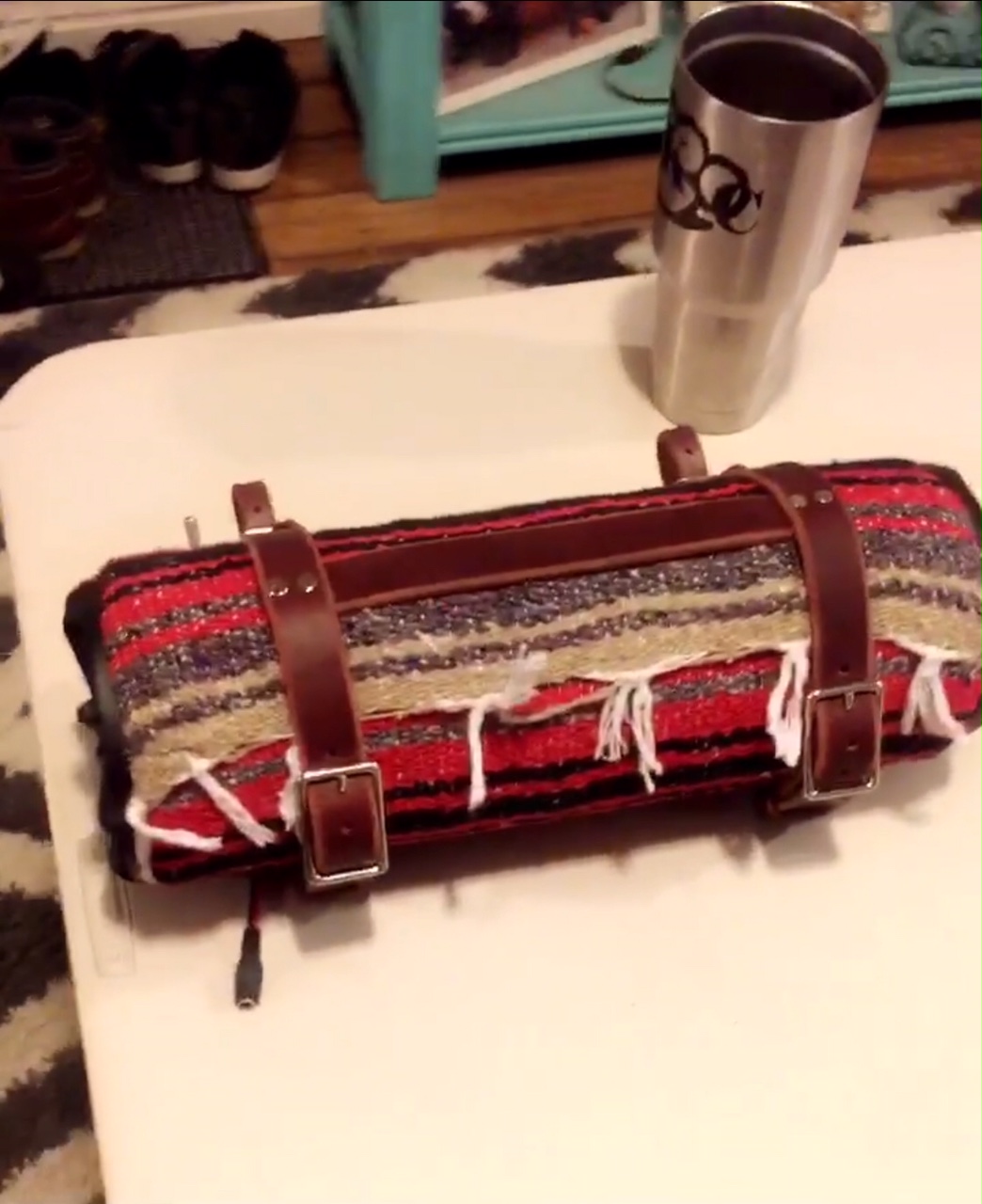 motorcycle bedroll speakers