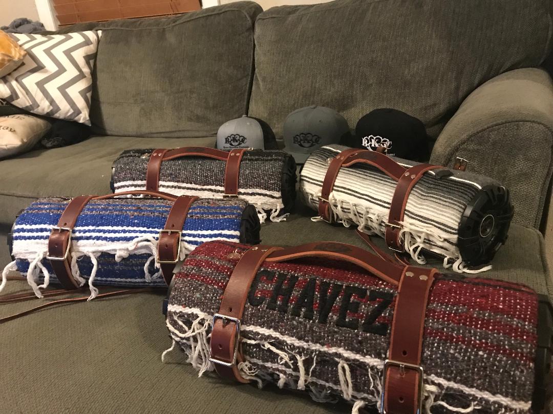 motorcycle bedroll speakers