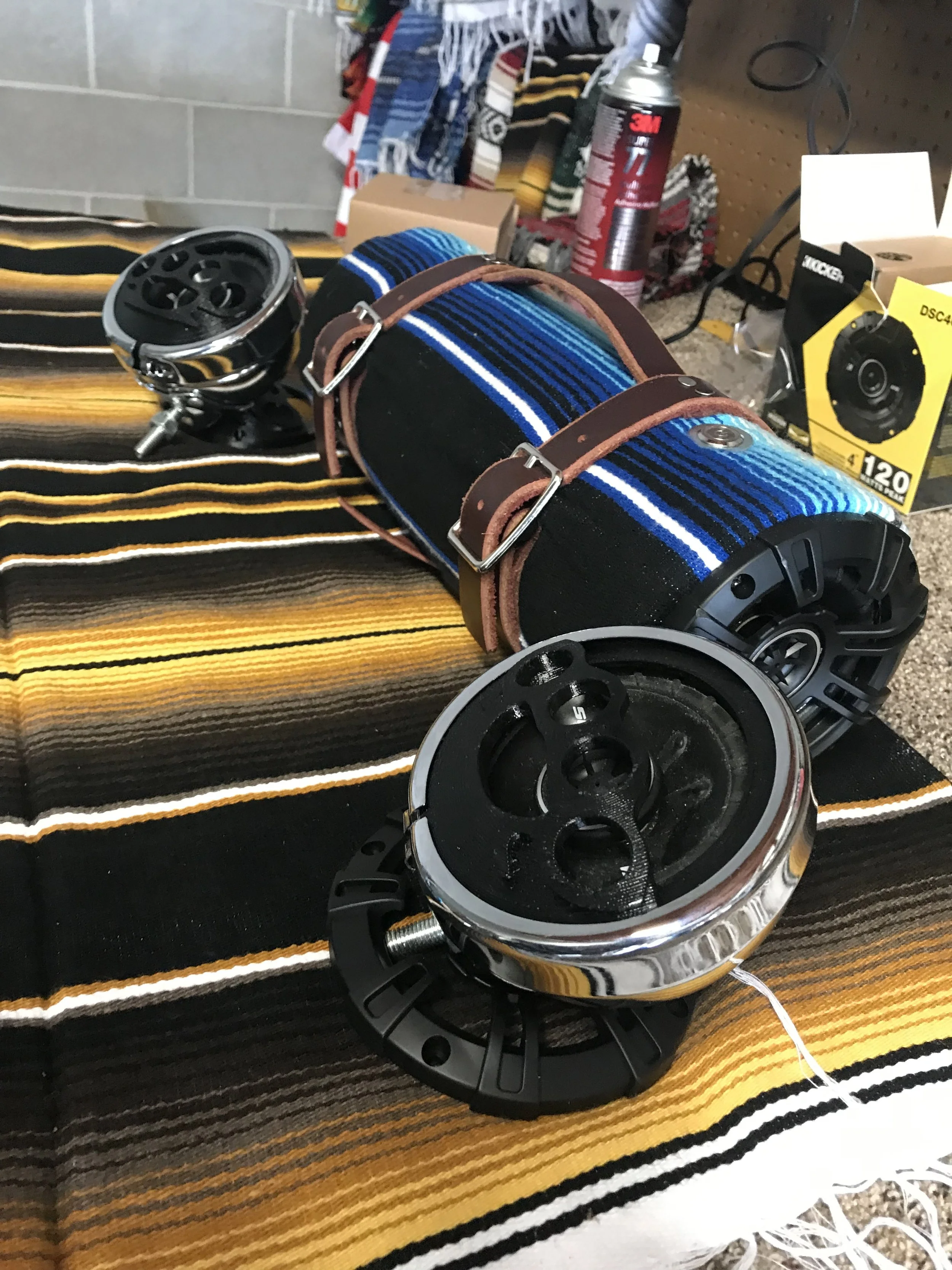 brass knuckle beats speakers