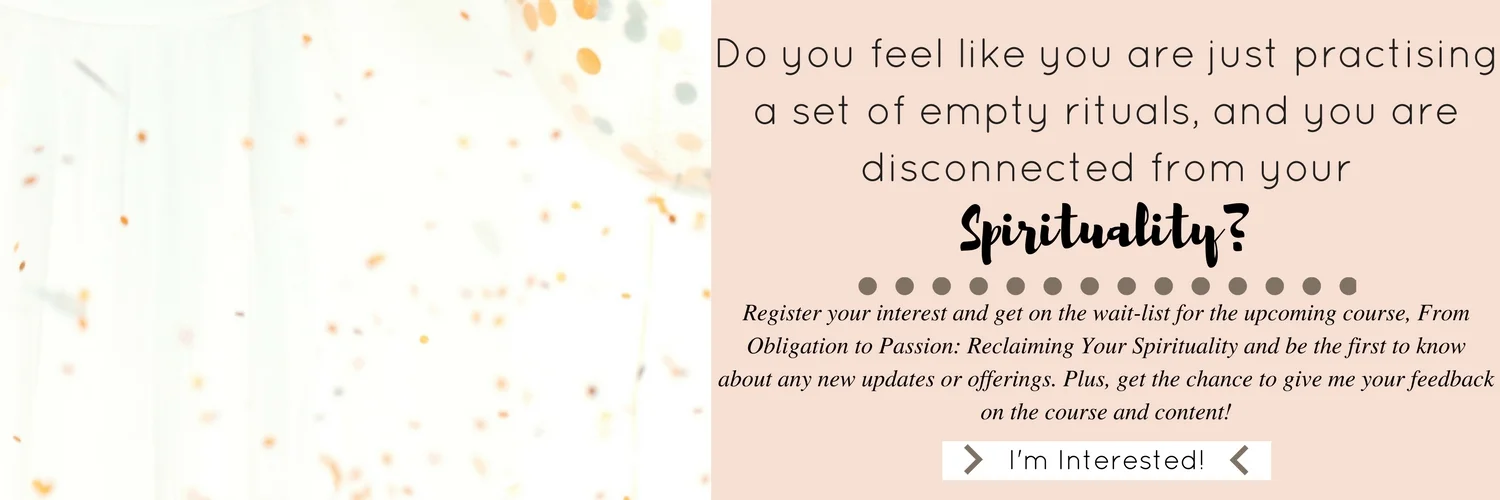 IF YOU ARE INTERESTED (LIKE MYSELF) IN DOING ASHLEY'S SPIRITUALITY COURSE THEN YOU CAN SIGN UP AND REGISTER YOUR INTEREST. YOU WILL HAVE TO WAIT PATIENTLY (HARD I KNOW). FOR MORE INFORMATION ON HER UPCOMING SPIRITUALITY COURSE: https://muslimahaccordingtome.wordpress.com/spirituality-course/ SIGN UP TO GET ON THE WAIT LIST FOR HER SPIRITUALITY COURSE HERE: http://eepurl.com/dfzIV9