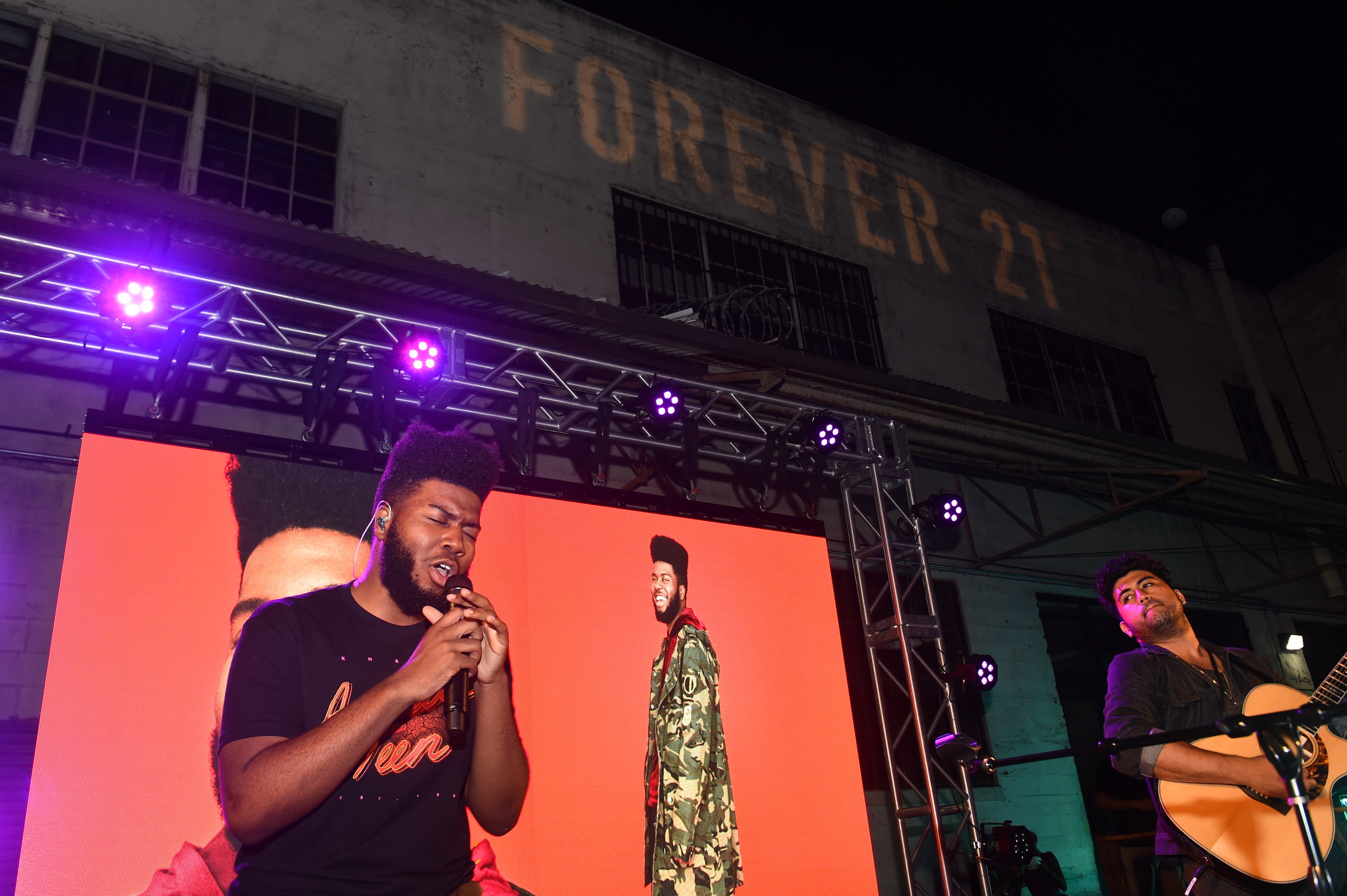  “We Are Forever” Event with Khalid   Downtown LA 