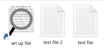 2) Choose set up file 