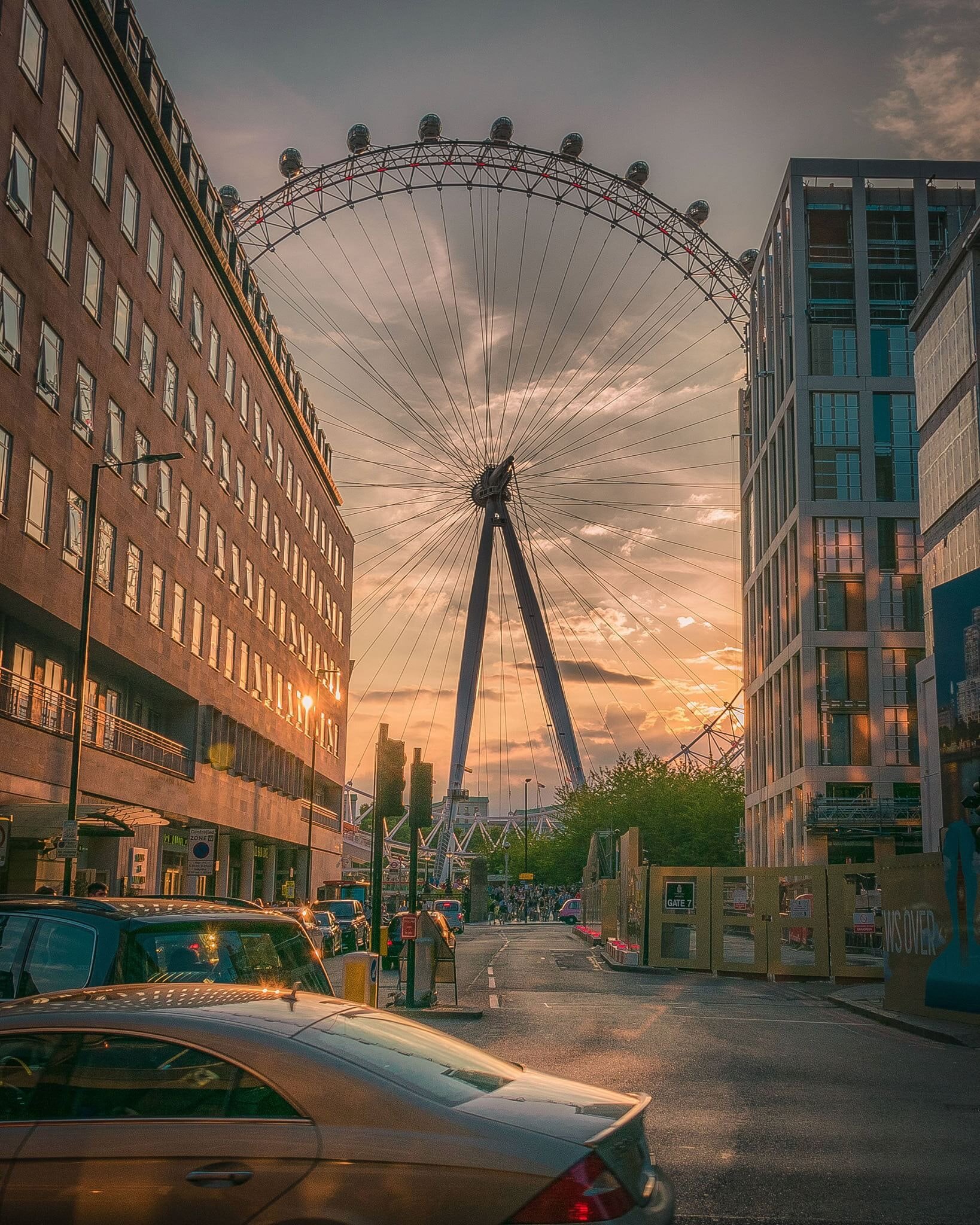 London sky view