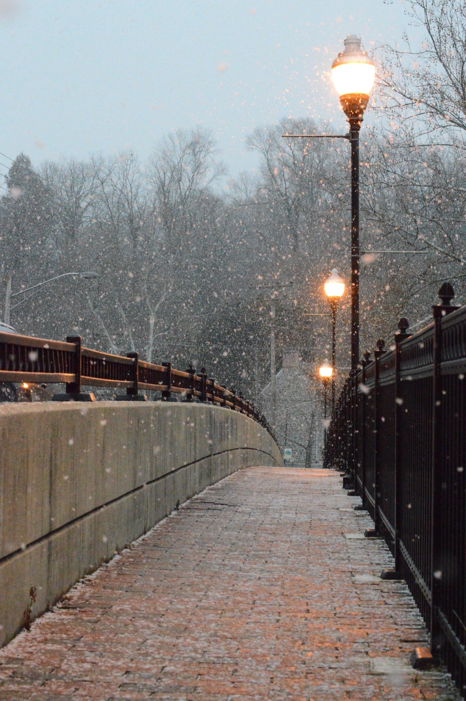 winter bridge