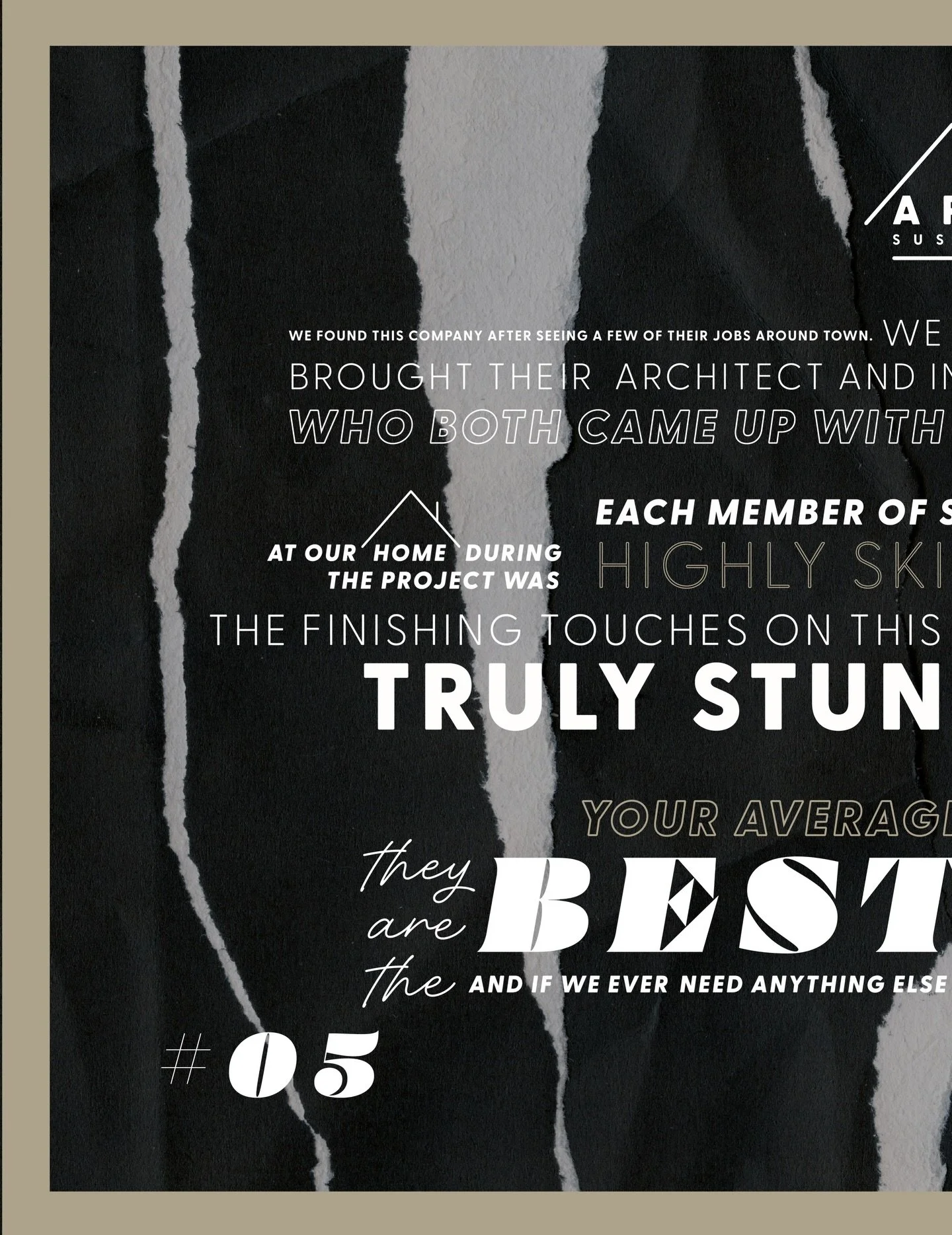 🧱 Every project we work on is a 1 of 1, and the love from 200+ reviews highlights this 🖤

🍾 Real people. Real stories. It&rsquo;s what&rsquo;s made the last 10 years whizz by 💨 thank you all 🙏🏽