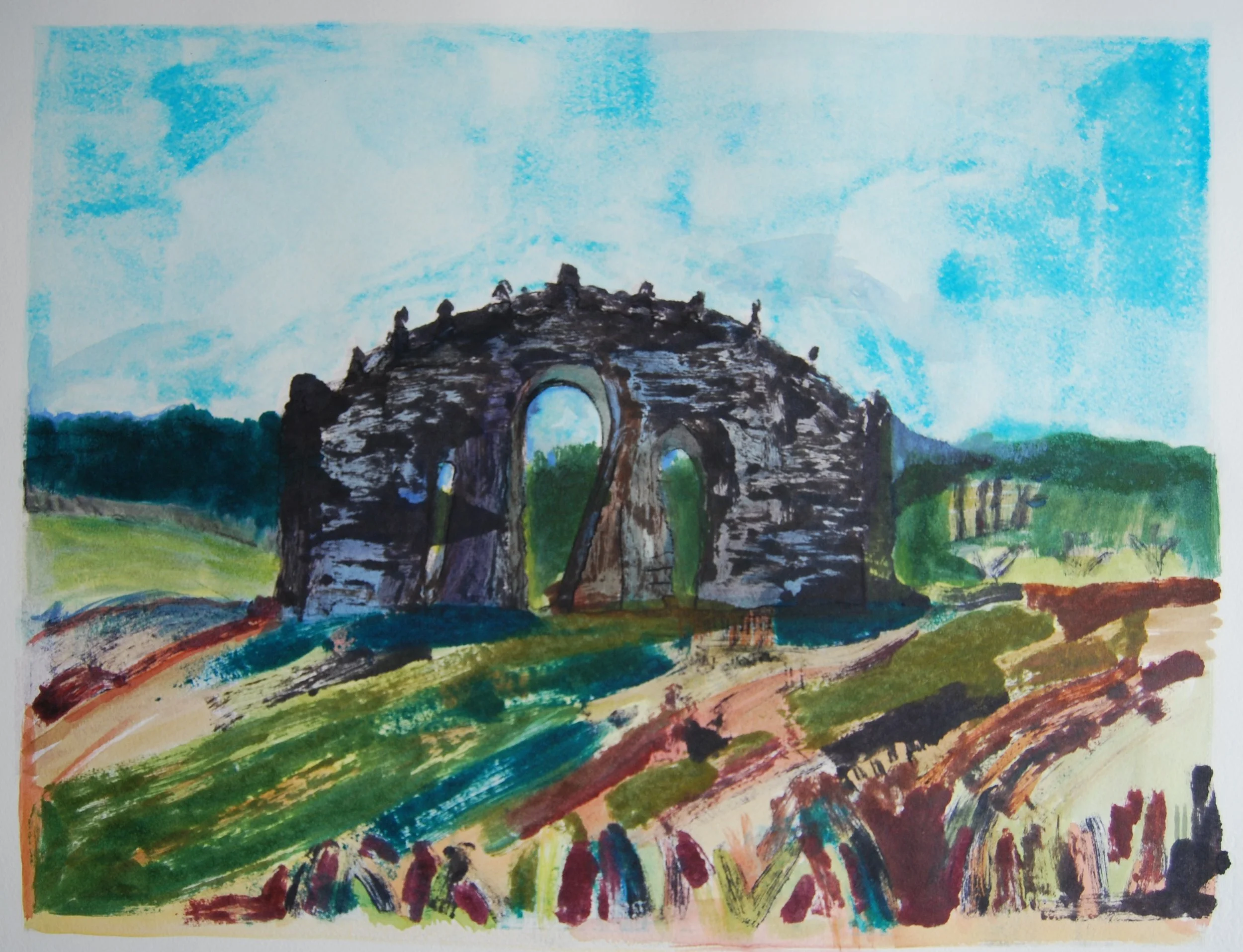 Towards Rousham 10