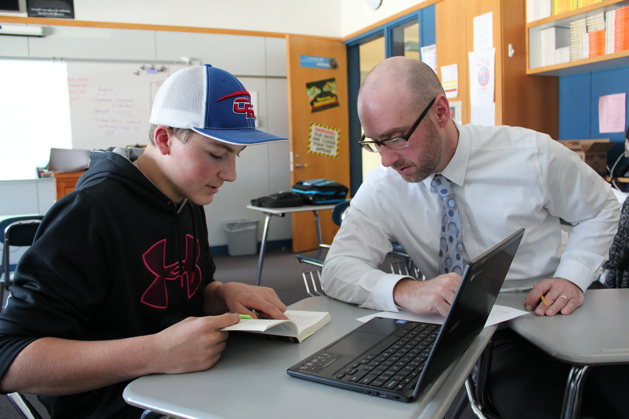 Oak Hill Staff Race the Clock Getting Some Students to Graduate Under Proficiency-based Learning