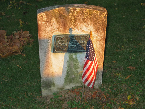 This hard-to-find marker, with a plaque that reads “The Grave of John J. Peterson, Revolutionary War, Westchester Militia (1746 – 1850)” is the grave of a little-known African American soldier, who played a small but crucial role in a pivotal event of the war. On September 21, 1780, Peterson, along with Moses Sherwood, brought a cannon from Fort Lafayette at Verplanck’s Point to Croton Point. There they fired on the British frigate “Vulture” which was waiting to pick up Major John André, who at the time was plotting with American General Benedict Arnold for the surrender of West Point. The Vulture abandoned its river position, forcing the spy André to move overland on horseback. He was captured in Tarrytown a few days later carrying plans of West Point. André was hanged in the tiny Rockland County hamlet of Tappan on October 2, 1780. Today, the cannon used by the patriots sits in front of the Peekskill Museum. Sherwood is buried in Ossining’s Sparta Cemetery