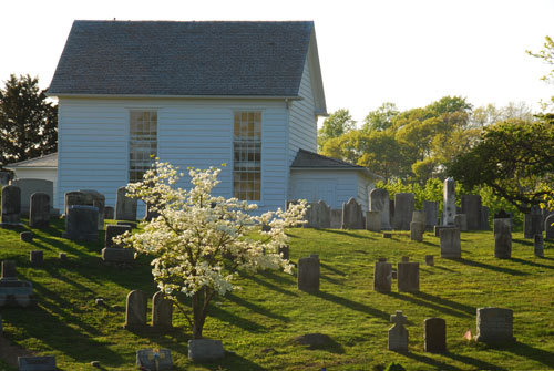 Summer camp meetings for Methodists who lived in the Hudson River Valley were first held in Carmel around 1804. In 1805 Croton Landing became the new site with hundreds of religious enthusiasts attending the week-long summer activities. The campgrounds were located in a “grove” near today’s Carrie E. Tompkins Elementary School with the Chapel being used on a daily basis.