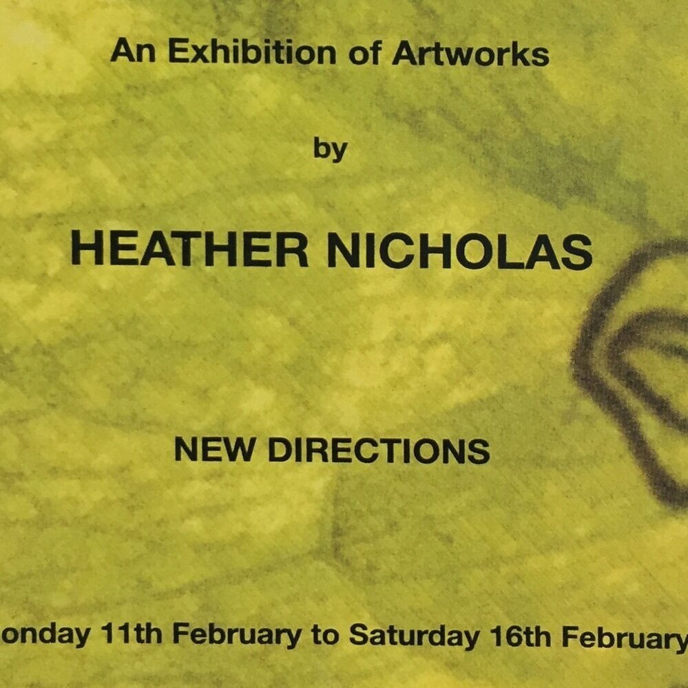 Heather Nicholas: New Directions