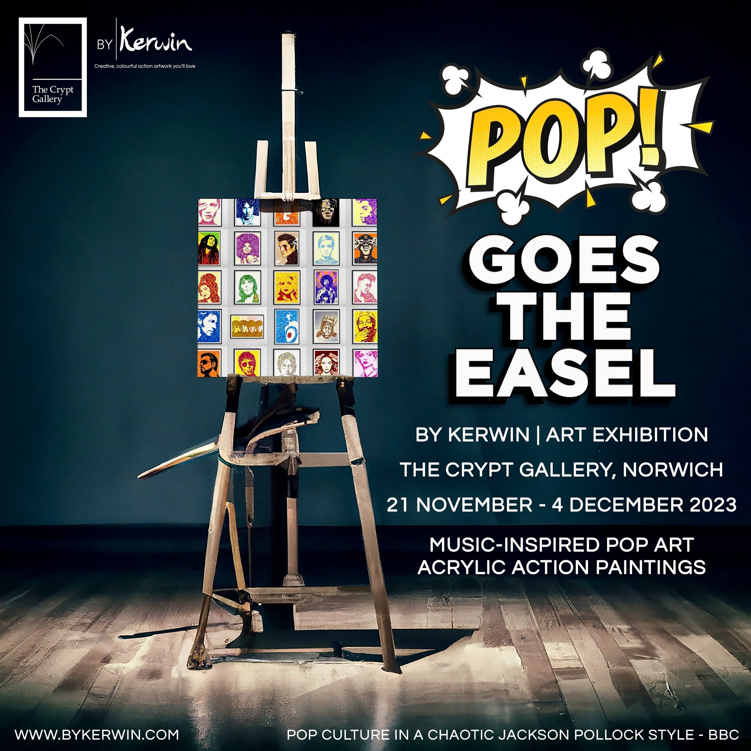 Pop! Goes the Easel